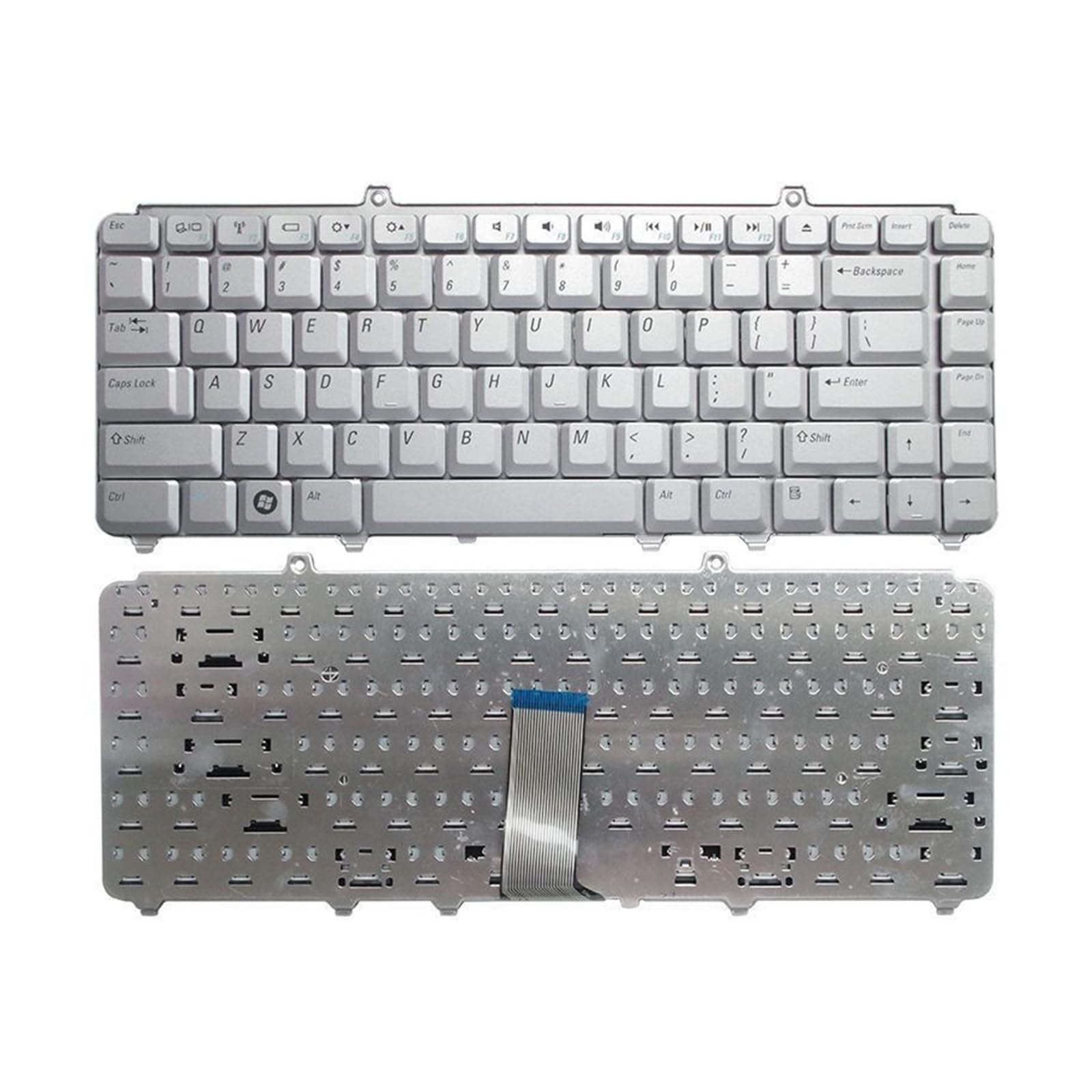 Clavier 1545 argenté résout les touches usées des PC portables Vostro et M1530 - 6