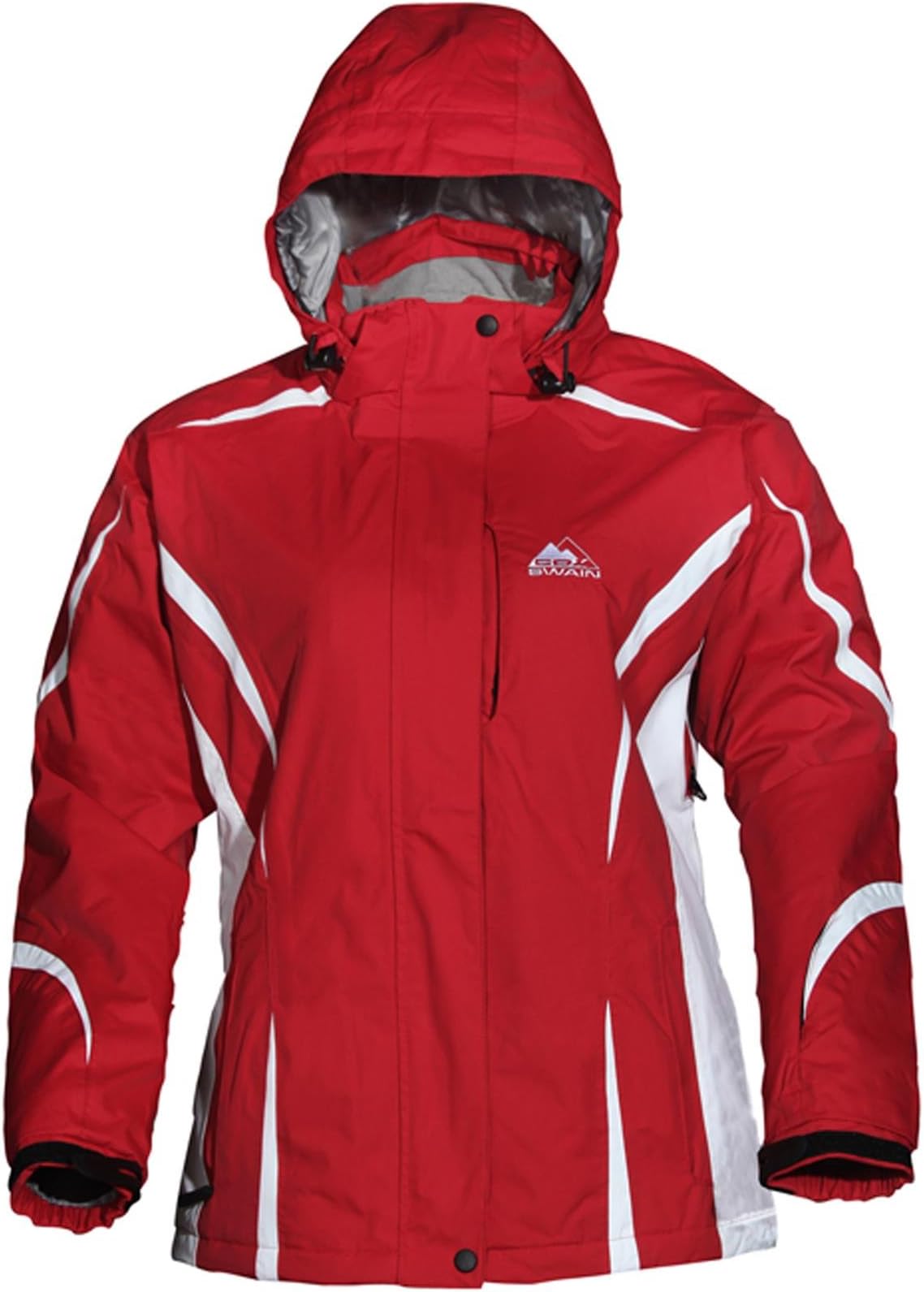 Cox Swain TITANIUM women multifunctional jacket ASPEN Recco, Colour: Red/White, Size: XS
