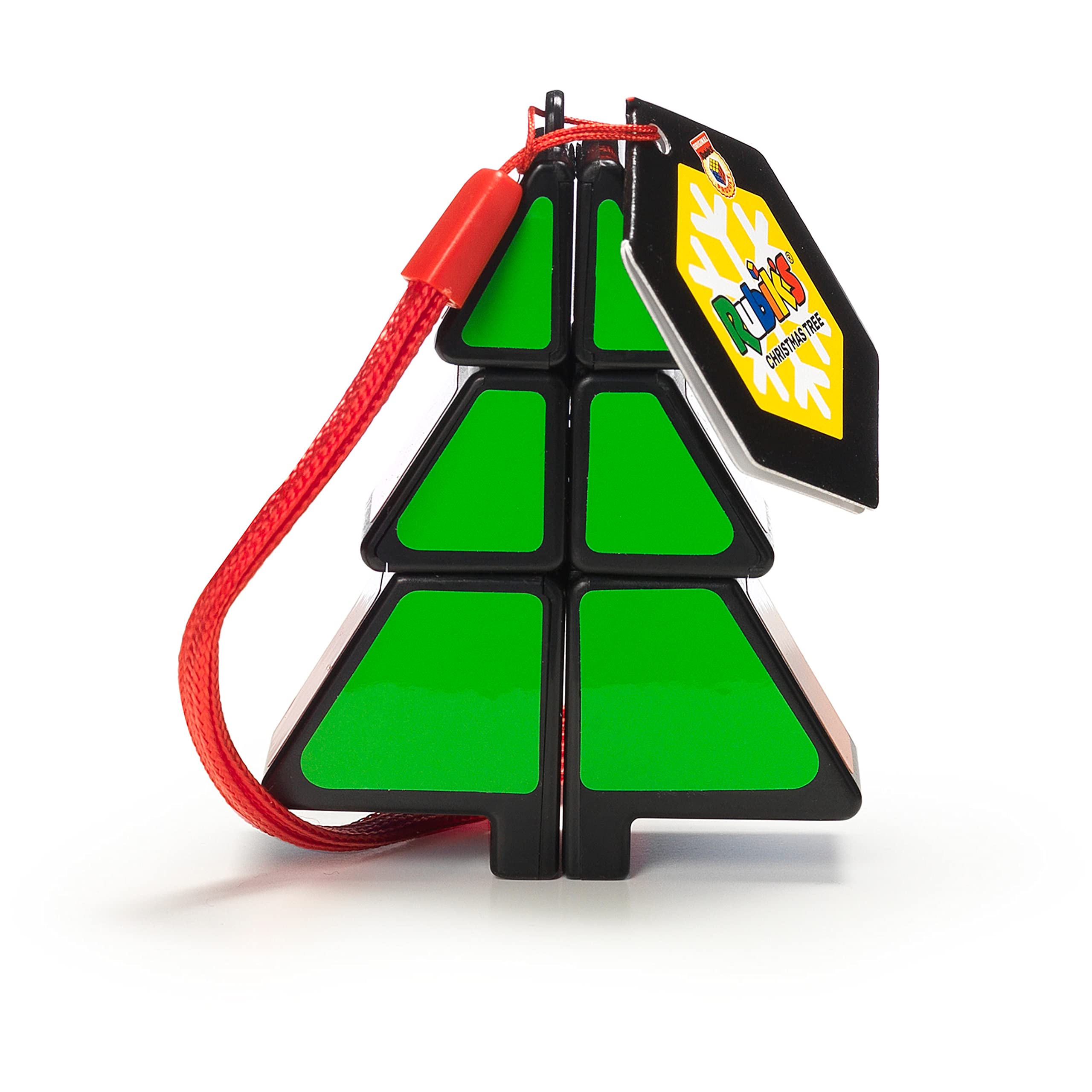 RUBIK'S, Albero di Natale Cubo di Rubik's, l'Originale Cubo di Rubik's, Regalo di Natale per Albero, Decorazione Albero di Natale, 8+ Anni