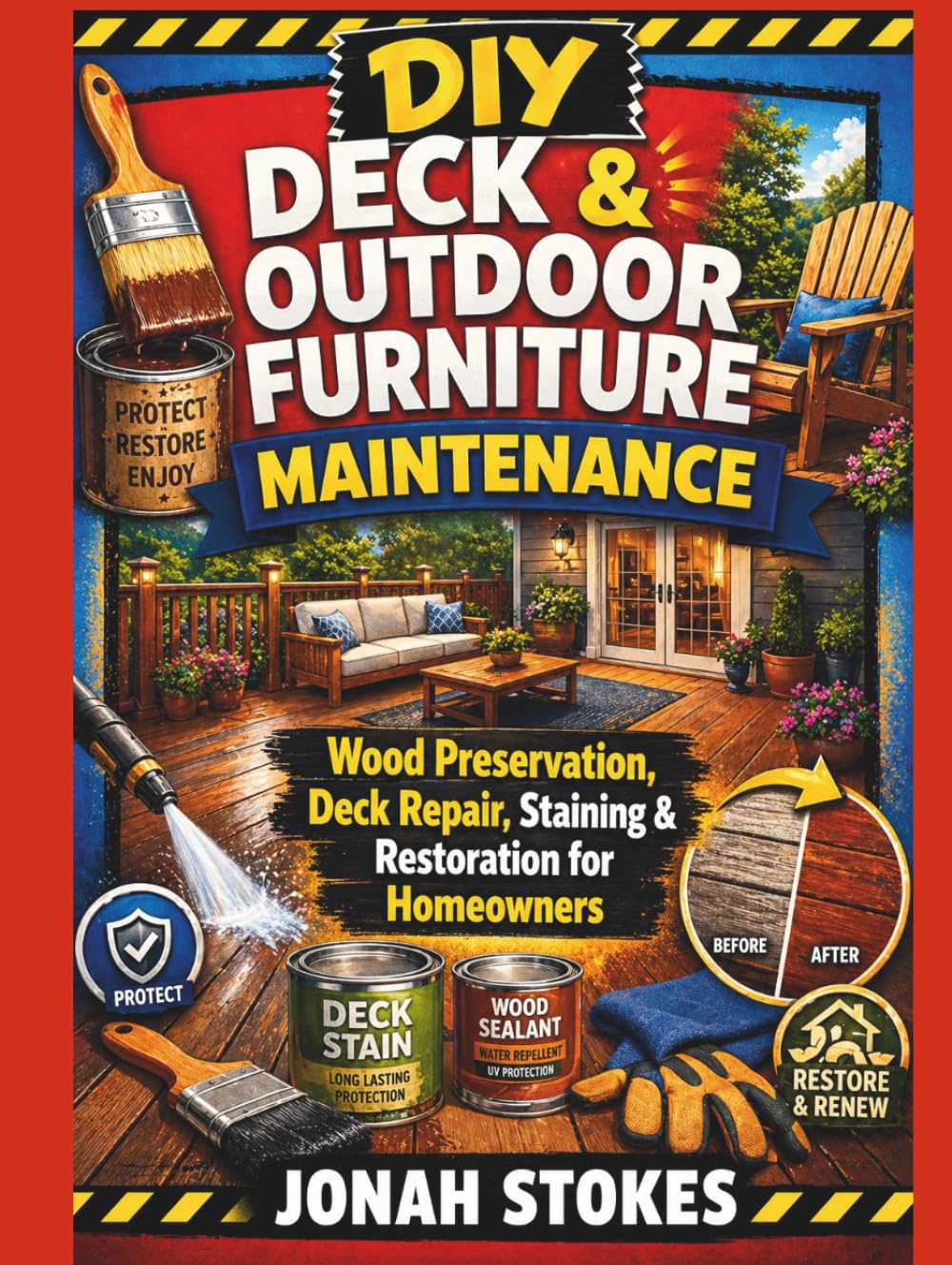 Deck & Outdoor Furniture Maintenance: Wood Preservation, Deck Repair, Staining & Restoration for Homeowners (The Workshop Expert Series)