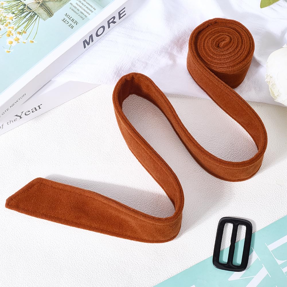 GORGECRAFT 70 Inch Adjustable Cloth Sash Wrap Belts Dark  display picture 2
