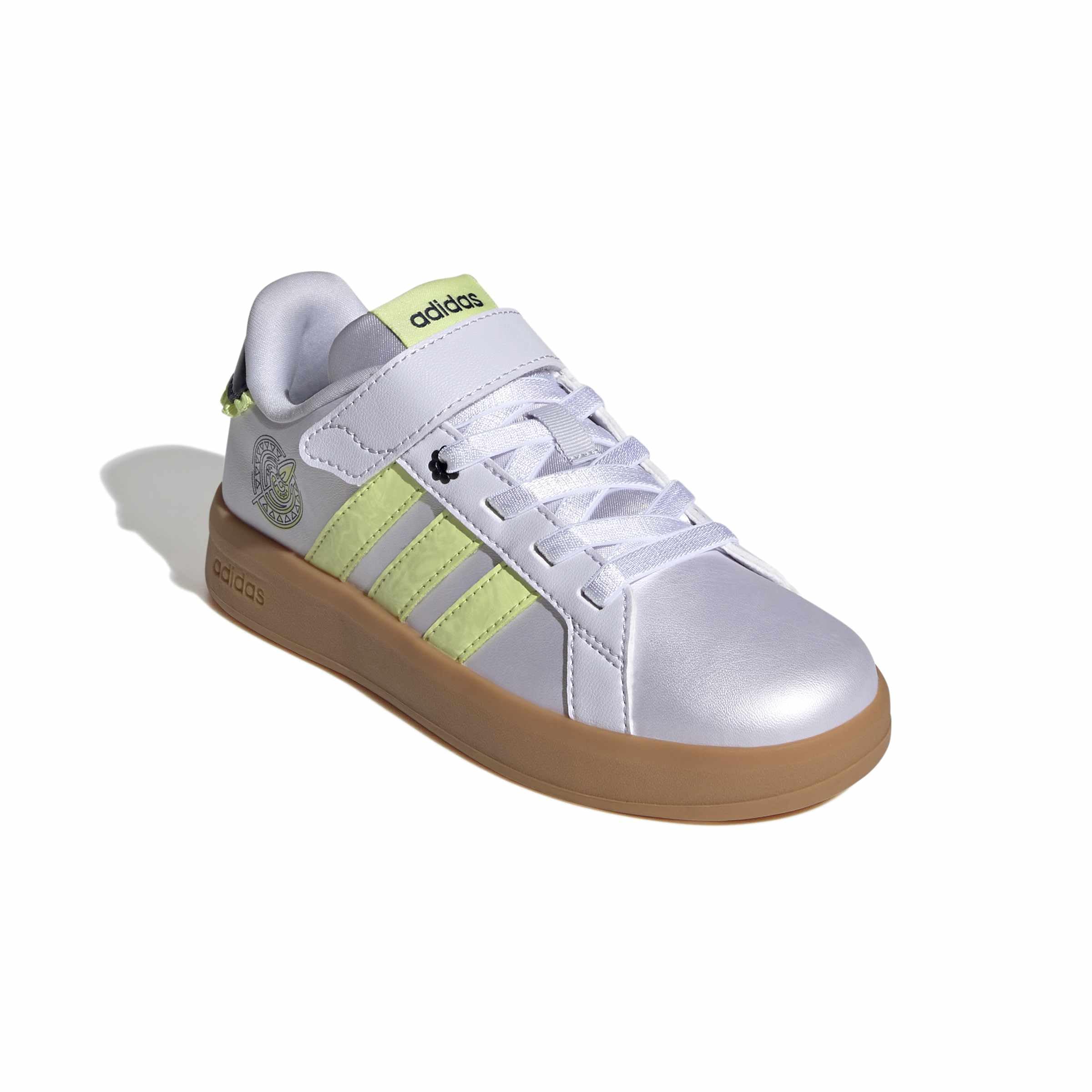 adidas Uniseks - dzieci Adidas Disney Grand Court 3.0 Children Shoes, Frozen Purple/Semi Frozen Lemon/GUM10, 29 EU