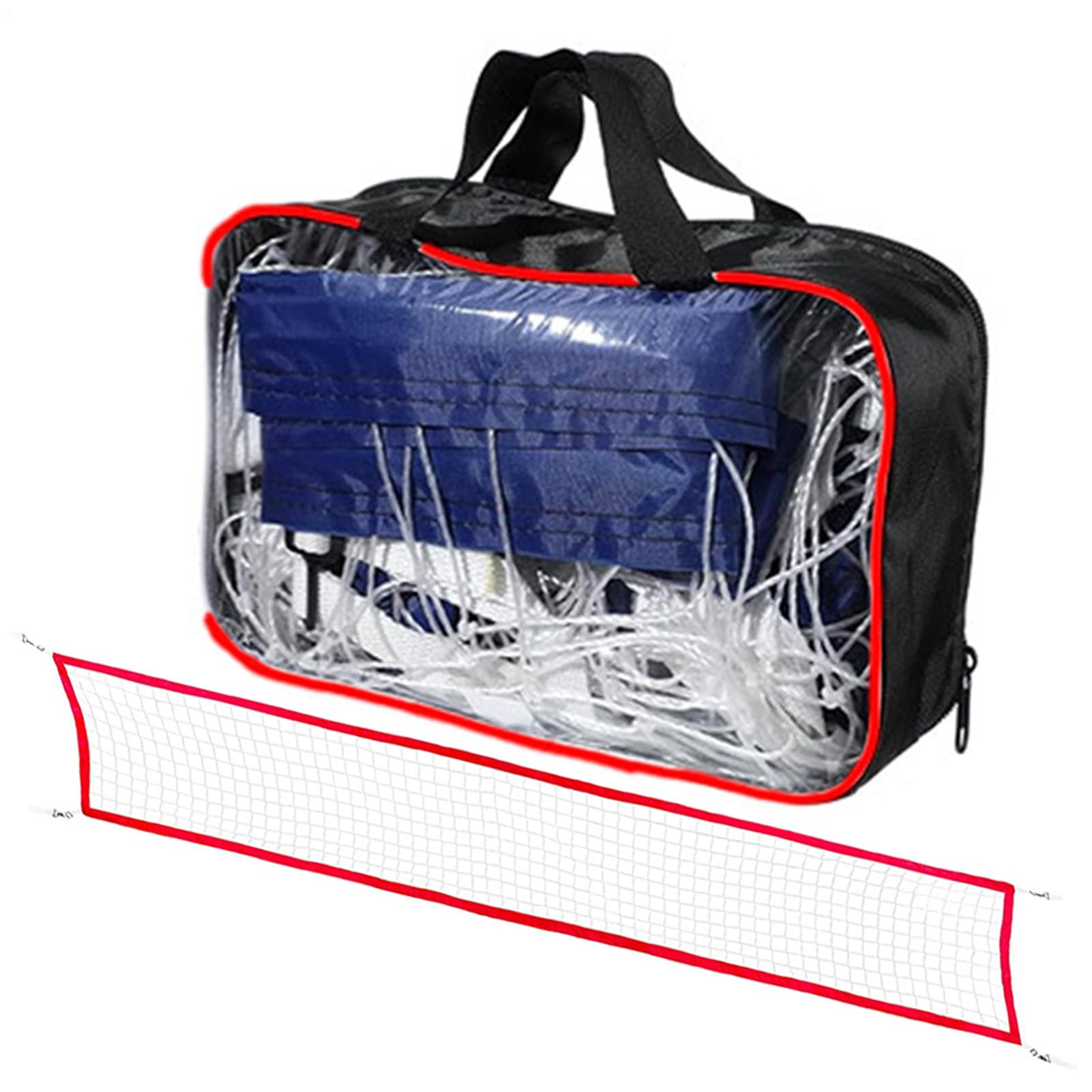 Filet de volleyball pour piscine, jouet de jeu d’eau de volleyball, filet sport réglable de 3 m avec cadre, filet en nylon léger facile à installer, accessoires pour arrière-cour, jardin, plage