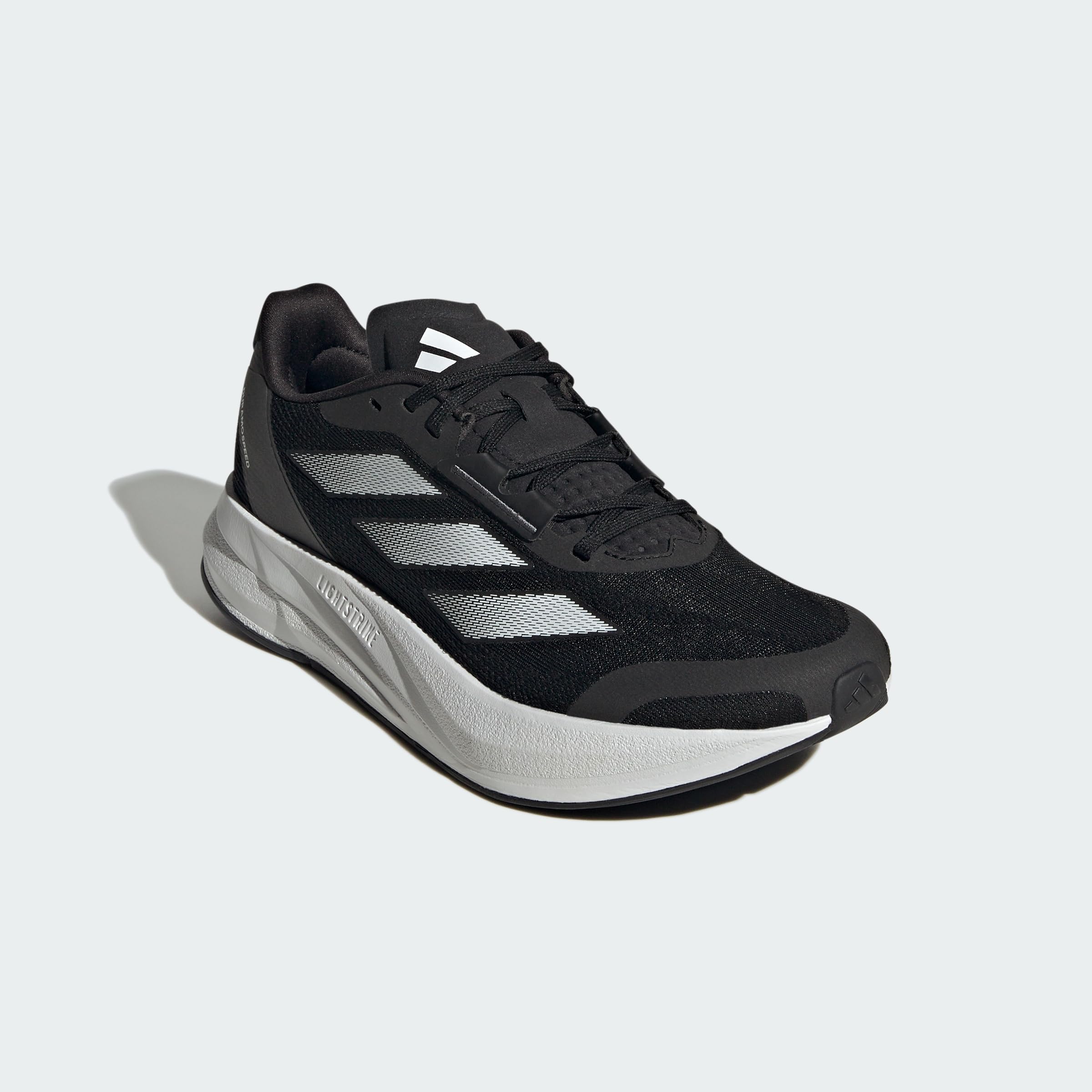 adidas Mujer Duramo Speed Running Shoes, Core Black / Cloud White / Carbon, 38 2/3 EU