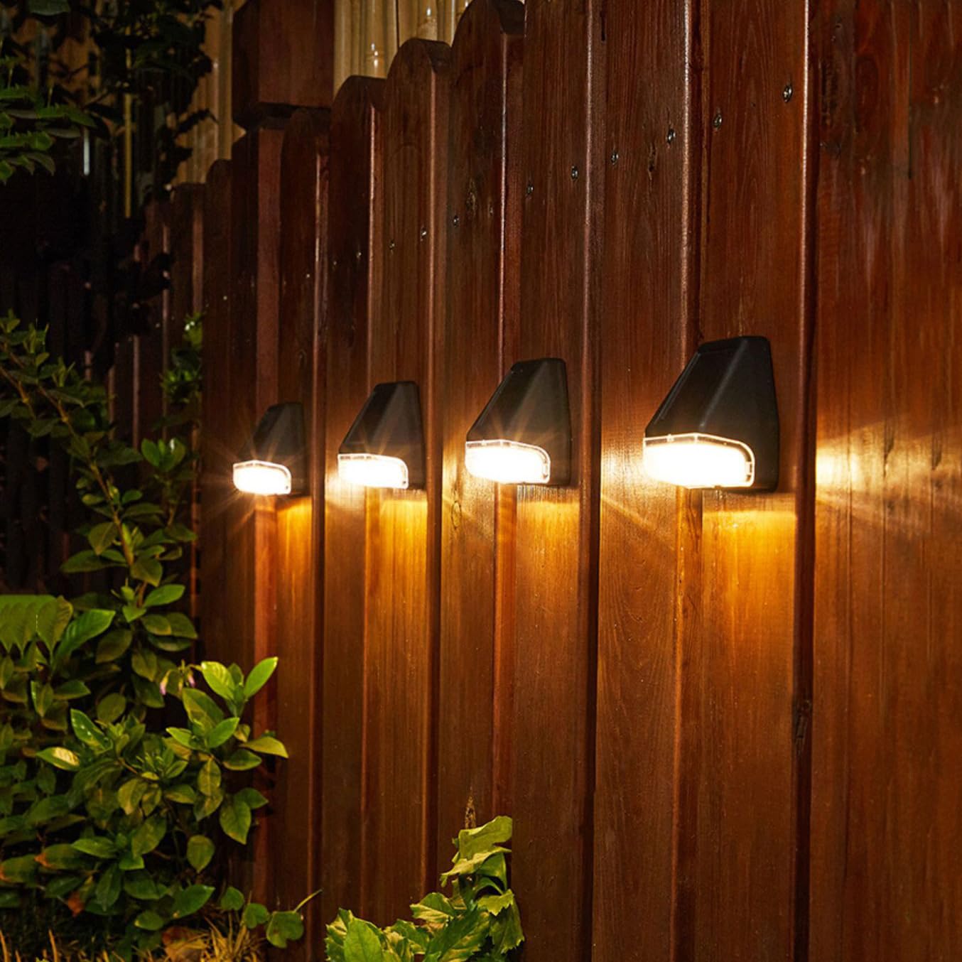 kadision Luce di inondazione a LED 50W, fotocellula dal tramonto all