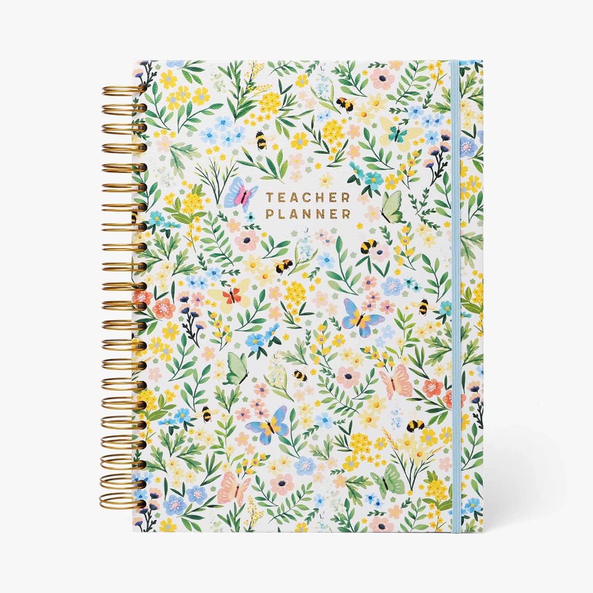 Paperchase Butterfly Garden A4 Wiro Teacher Planner, Organiser, Journal