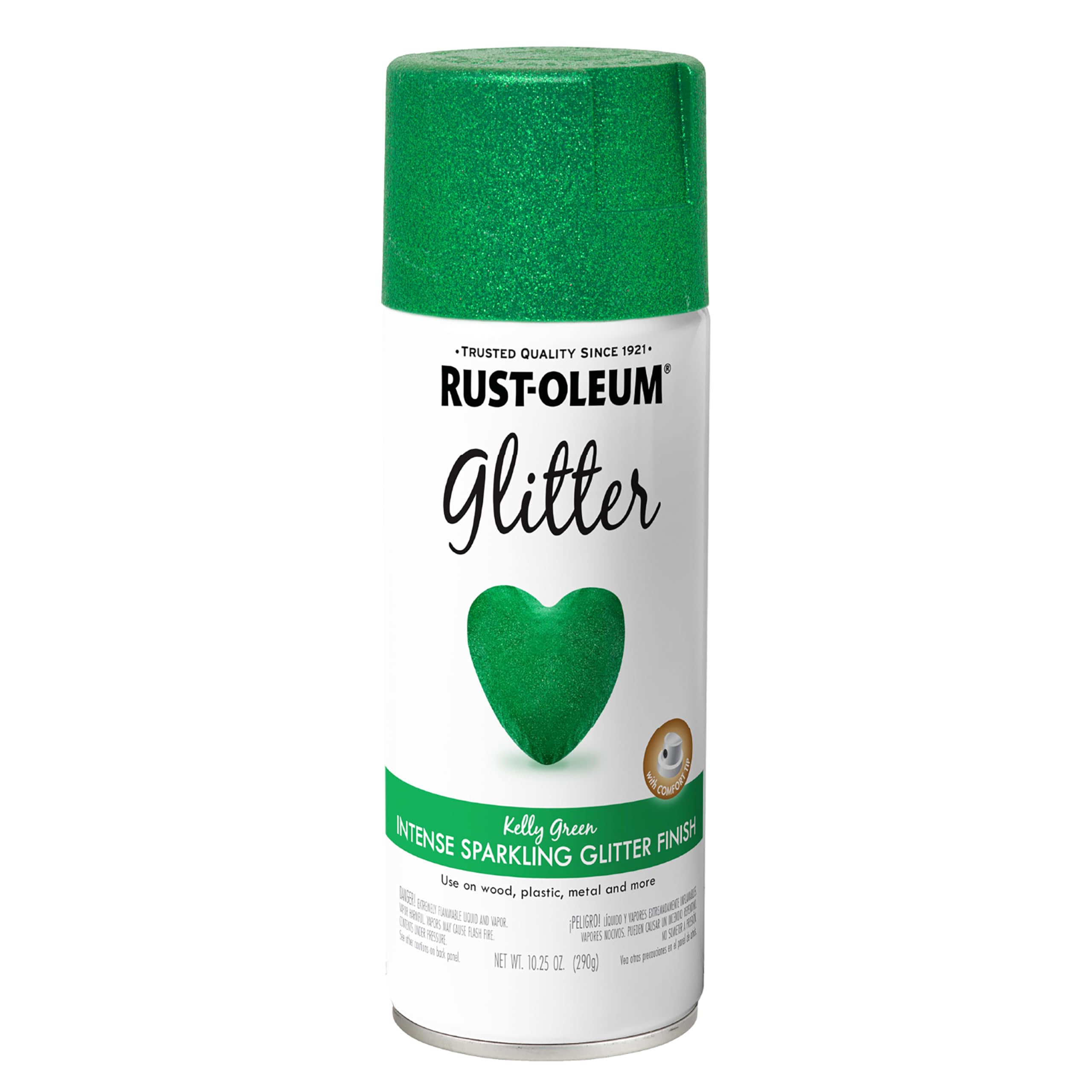 Rust-Oleum Glitter Kelly Green Spray Paint
