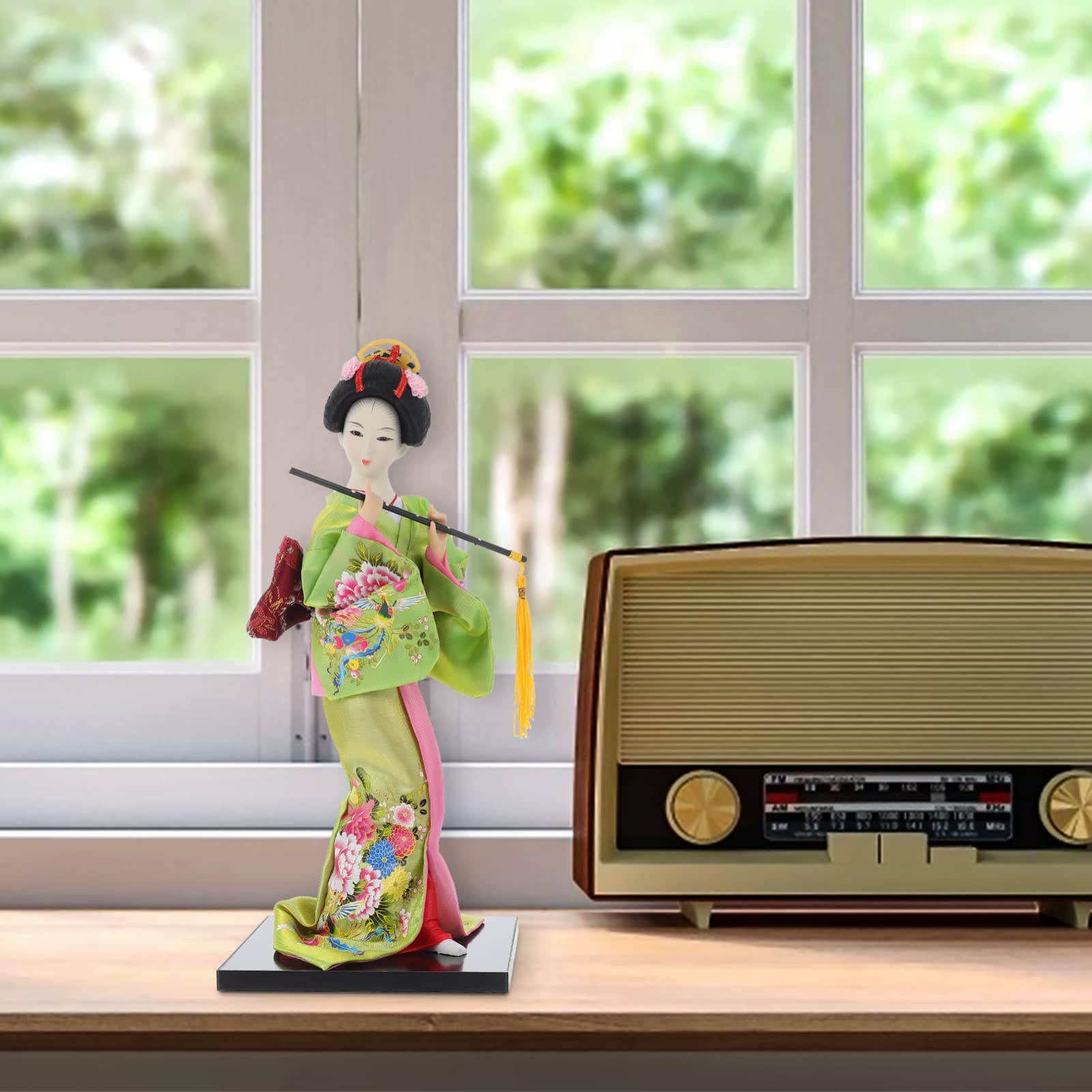 STOBOK Bambola kimono giapponese geisha kimono asiatico bambola tradizionale maiko, bambola kokeshi, statuetta da collezione per ornamenti desktop