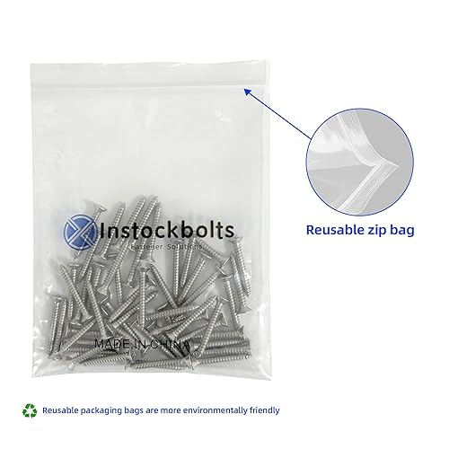 Miniatura 5 de Tornillos de chapa metálica Phillips Drive #6 x 1" de cabeza plana, tornillos para madera, acero inoxidable 304 18-8, paquete de 100