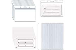 Transparent Luggage ID Tag Cards for Travel Essentials