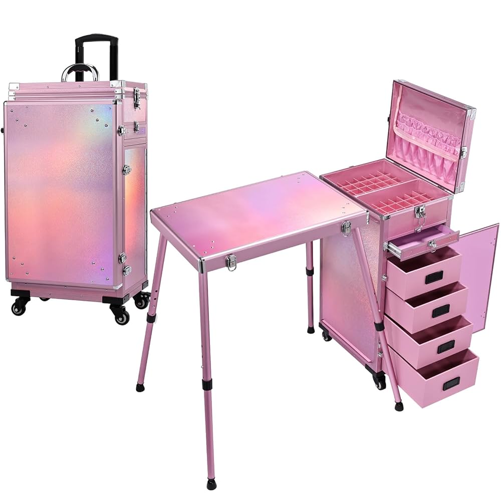 SUITCASE NAIL DESK