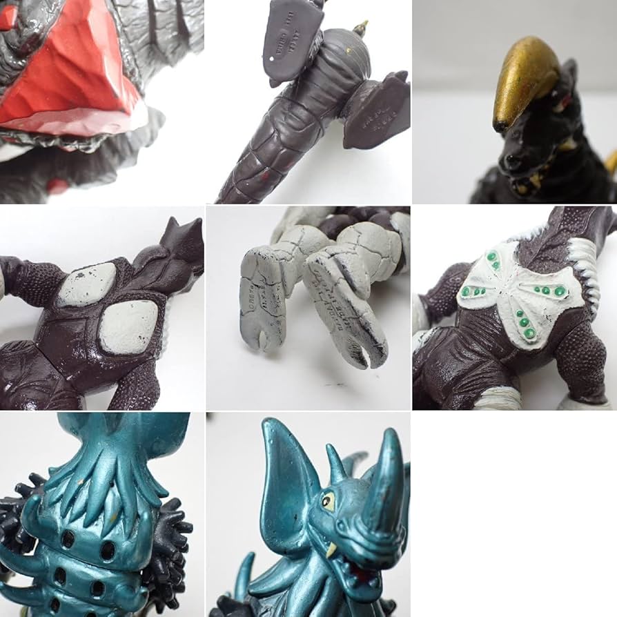 Amazon.co.jp: ウルトラ怪獣 ソフビ 9体セット/タイラント