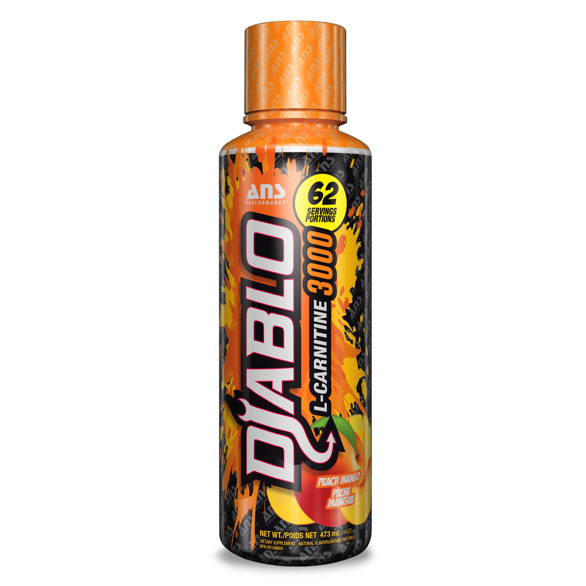 diablo l-carnitine 3000 Amazon.com: ANS Performance Diablo Carnitine for Muscle Recovery Support, Helps Fat Loss, Metabolism and Recovery from Intense Workouts, 16 Oz, Peach Mango : Health & Household