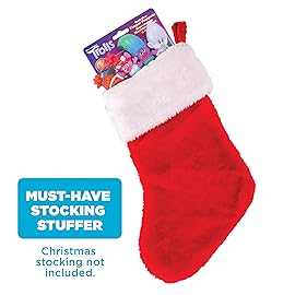 NBC Universal Trolls Bath Finger Puppets, 10 Pc - Party Favors, Educational, Bath Toys, Story Time, Beach Toys, Playtime, Stocking Stuffer