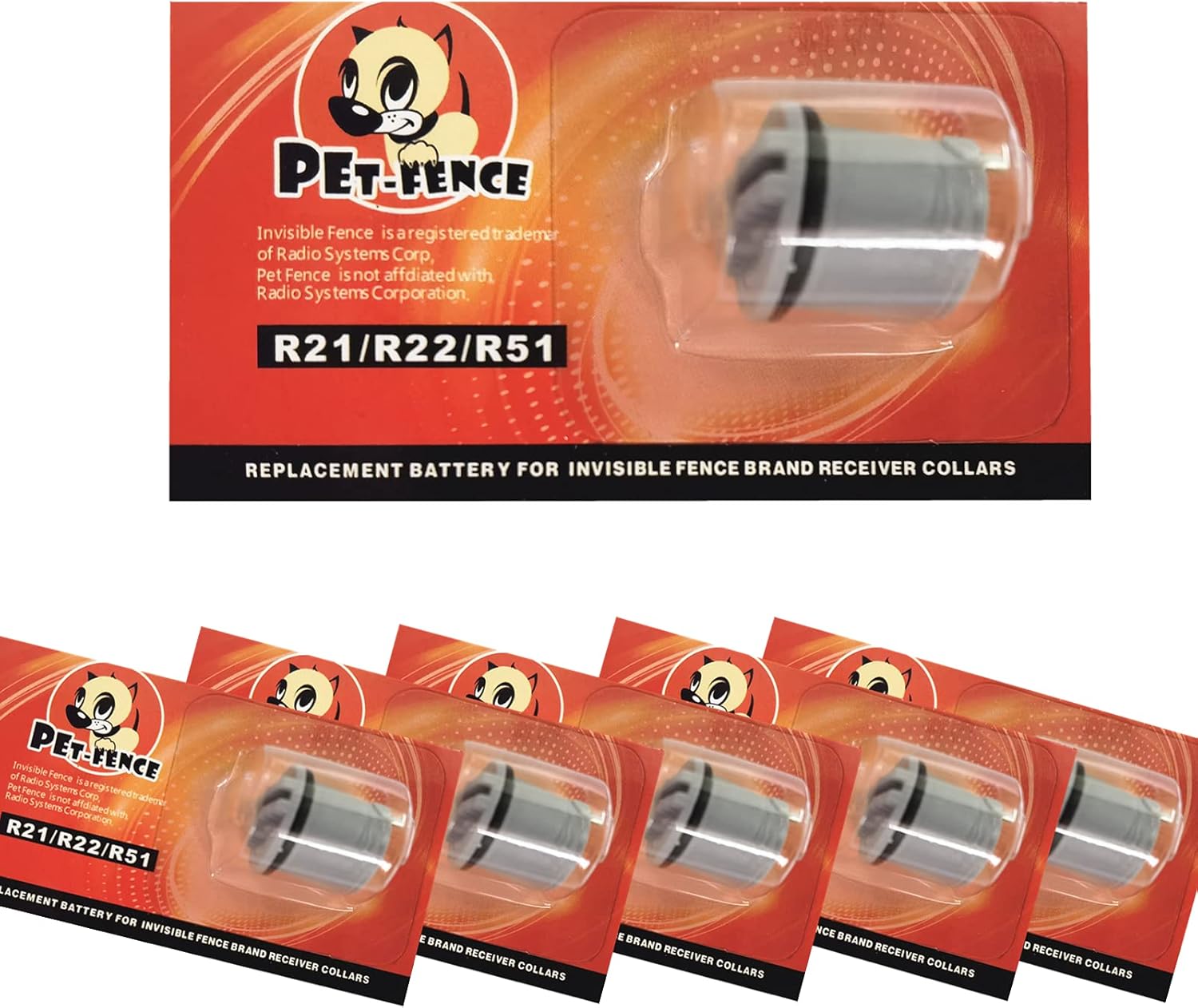 STRENGCELL PETFence Dog Collar Batteries, Compatible