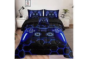 5-Piece Gamer Bed in a Bag, Twin Size, Boys