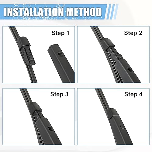 Miniatura 3 de ACROPIX Juego de repuesto de brazo de limpiaparabrisas trasero, calidad de fabricante original del equipo, ajuste para VW Tiguan 2018-2023 para VW