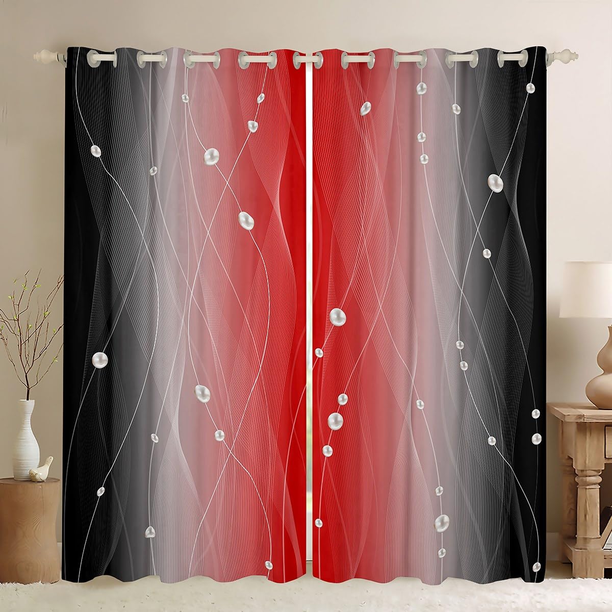 Cortinas Para Dormitorios Feelyou Cortinas De Oscurecimiento De Rayas  Degradadas Abstractas Moradas Y Negras 30% A 50% Opacas Para Niños, Cortinas  Geométricas Abstractas Degradadas Para Ventana, Tratamientos De Ventana A  Rayas Cortinas, image size:1200x1200