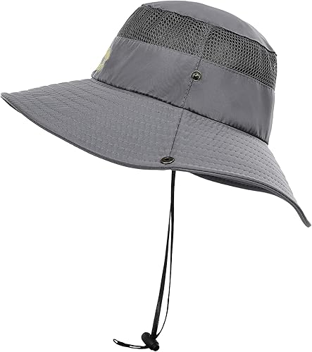 Surblue Boonie Hat Sombrero de sol al aire libre Sombrero impermeable Pesca Sombrero para Caza Camping