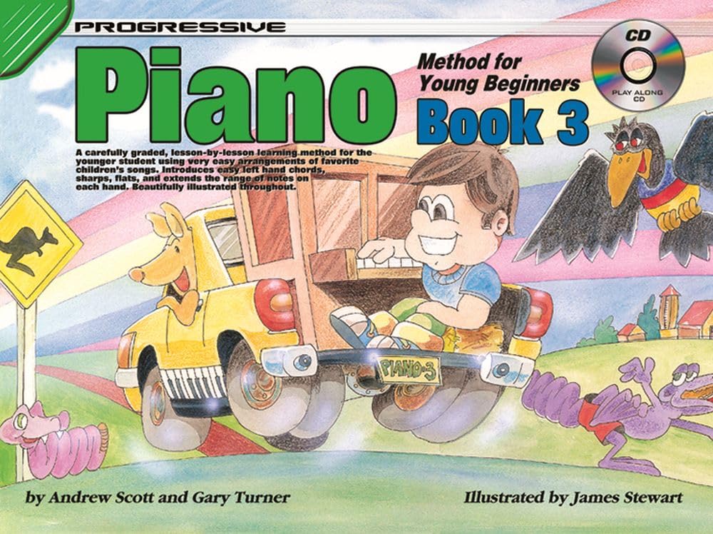 Progressive Piano Method for Young Beginners Bk 3: Book 3 / CD Pack
