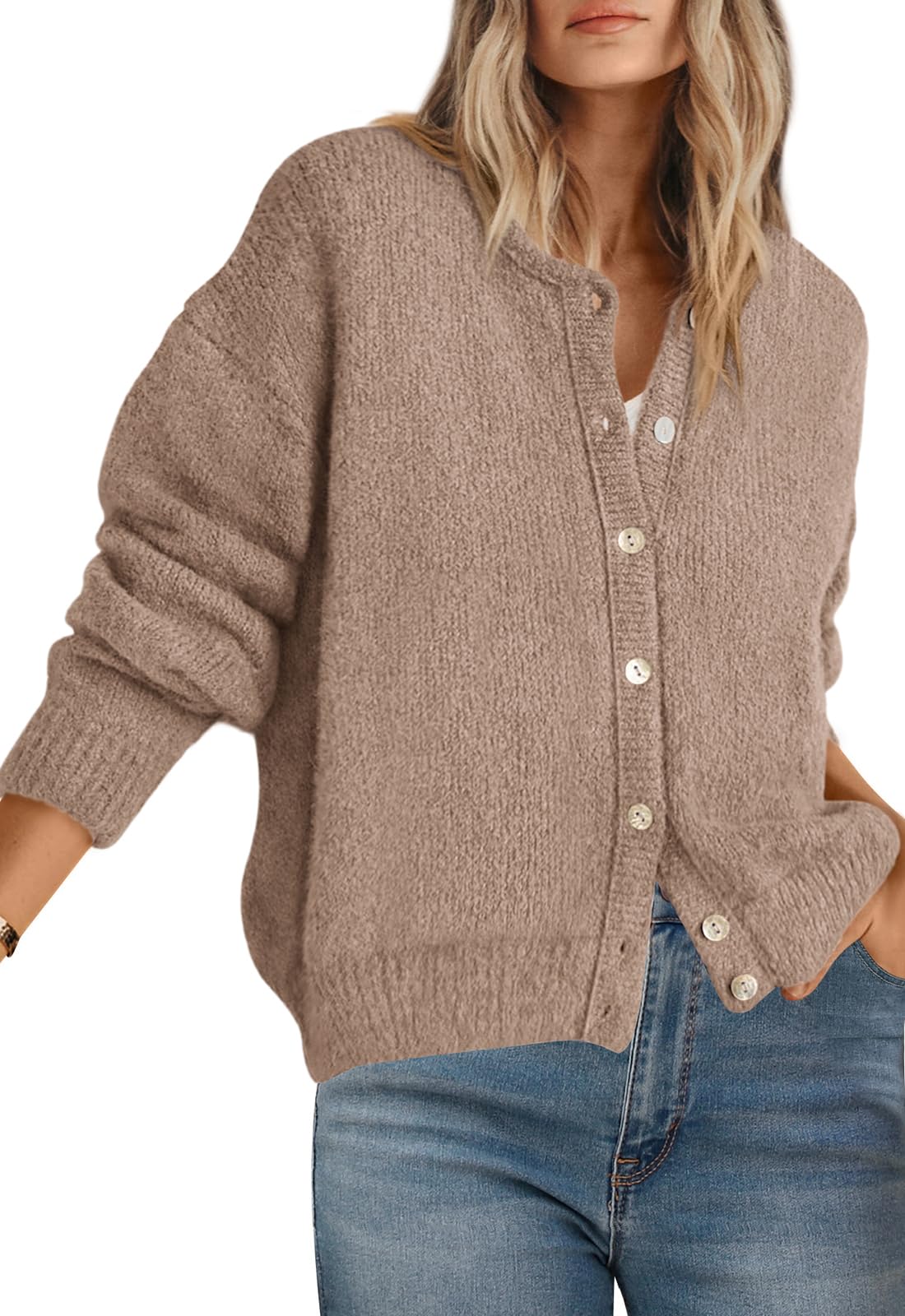 PRETTYGARDEN Chunky Cardigan