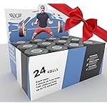 WARM BODY COLD MIND 1.85 Premium Weightlifting Thumb Tape - Hook Grip Tape for Powerlifting, Cross Training, Gym Tape, Workout, Weight Lifting Tape, Athletic Finger Wrap (24 Rolls Black)