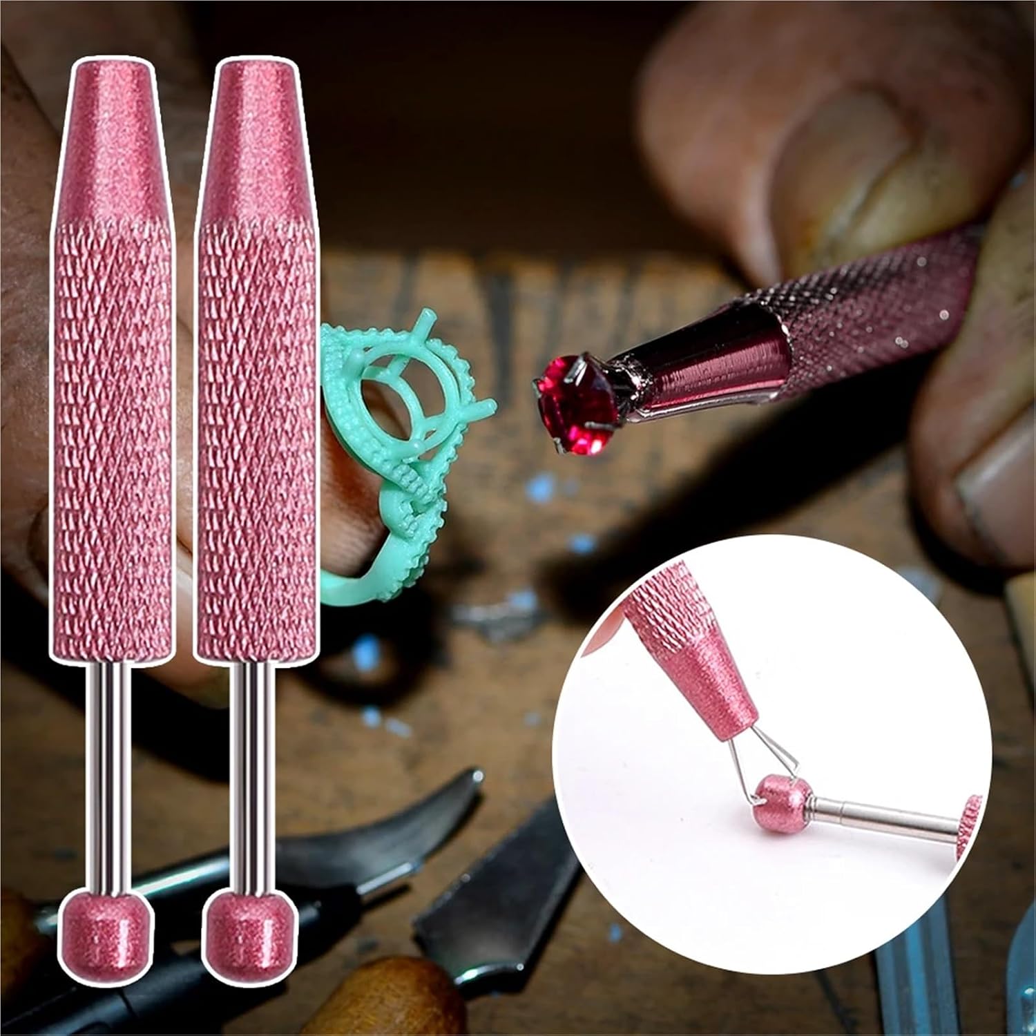 Piercing Ball Grabber Tool 6-Pack Jewelry Ball Grabber 4-Prong Tool for Small & Large Beads