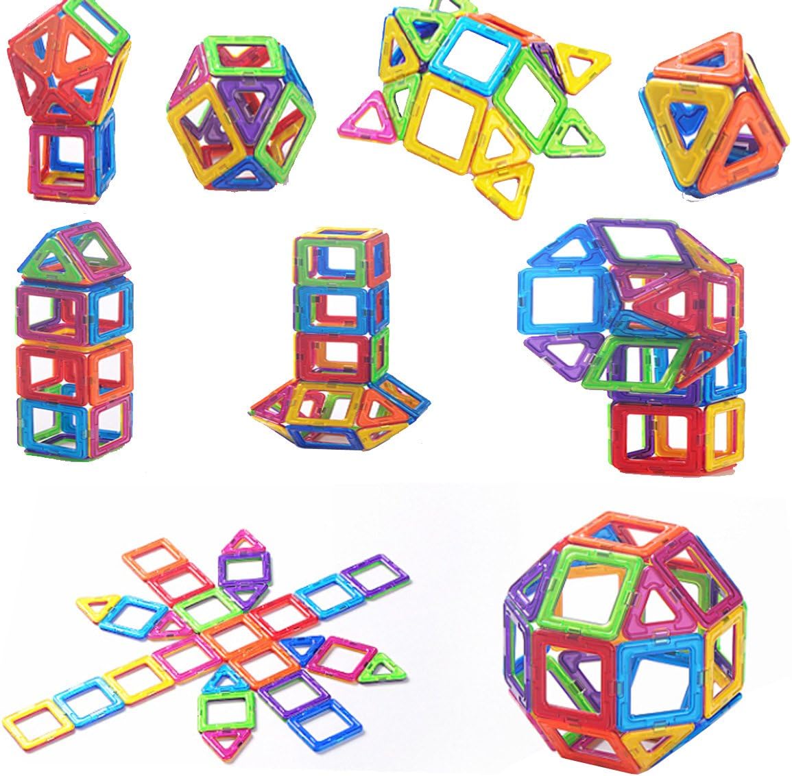Magnetic Building Block Magnetic Toys, 30 Piece Starter Inspire Kit, Preschool Skills Educational Game Construction Building Sets