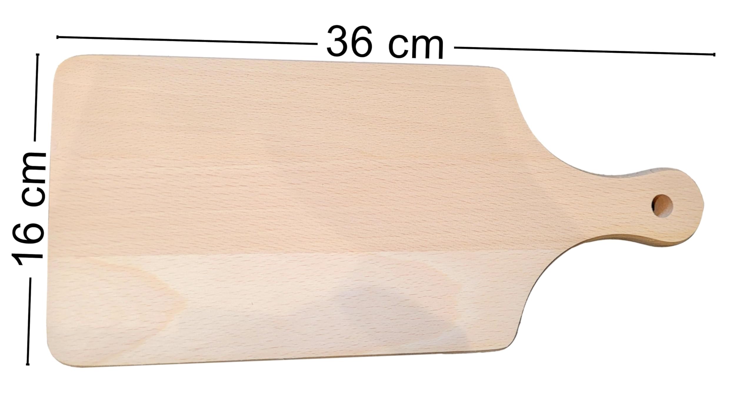Wooden World - Juego de 5 tablas de cortar tradicionales de madera de haya, 5 tamaños