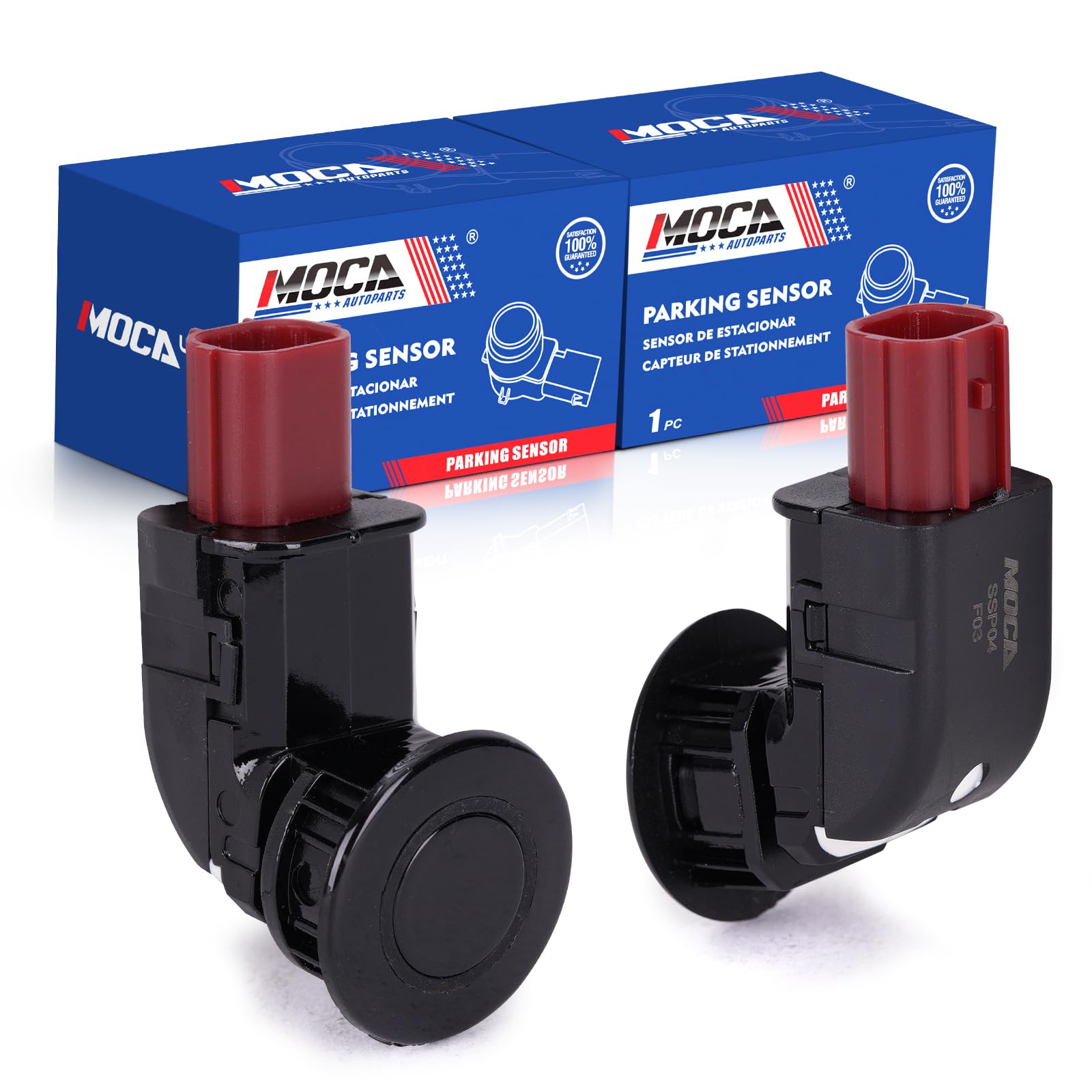 MOCA 2PCS Reverse Backup Parking Assist Sensor Compatible with 2005-2010 for Honda Odyssey 3.5L Front Rear Outer