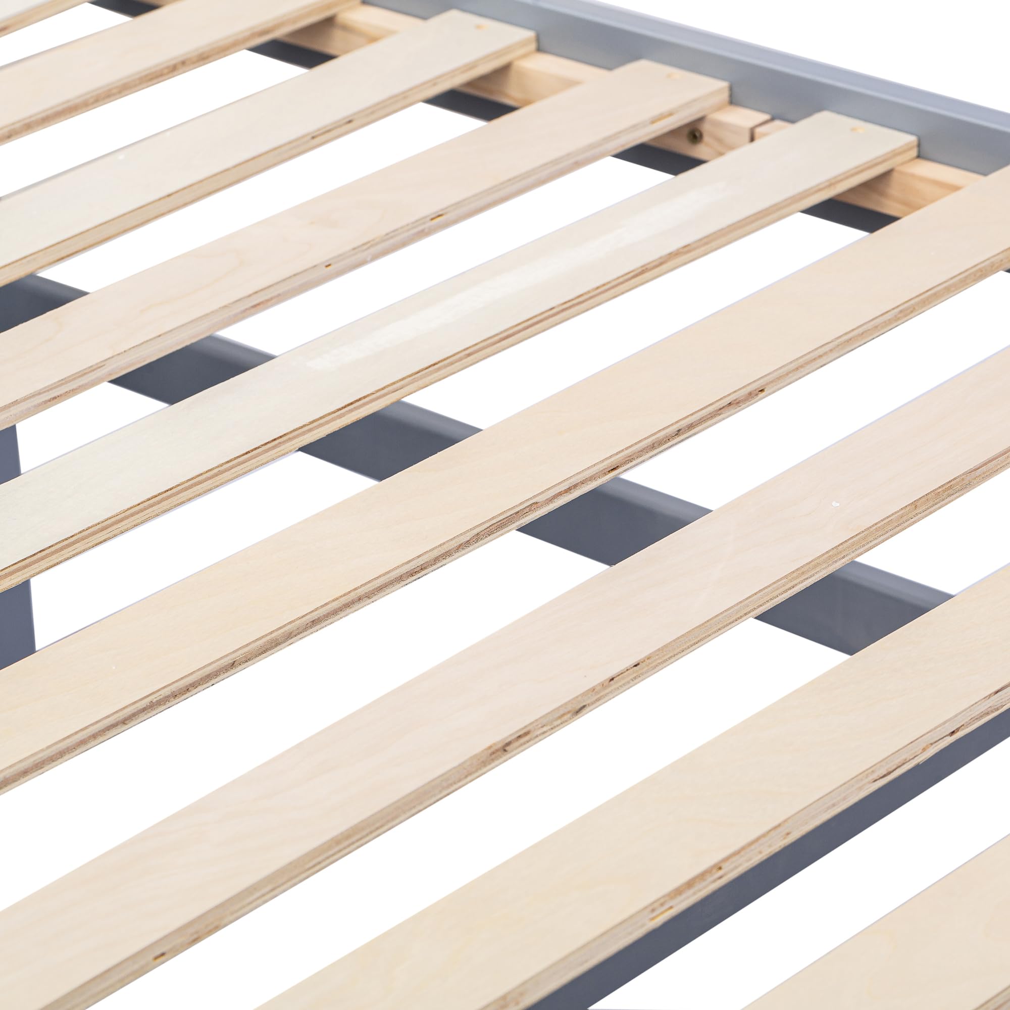 KUAKE Letto singolo 90x190cm, letto in legno massiccio di pino multifunzionale con cassetto estraibile, rete a doghe, comodino con ripiani e presa USB, letto per ragazzi e ospiti (Bianco