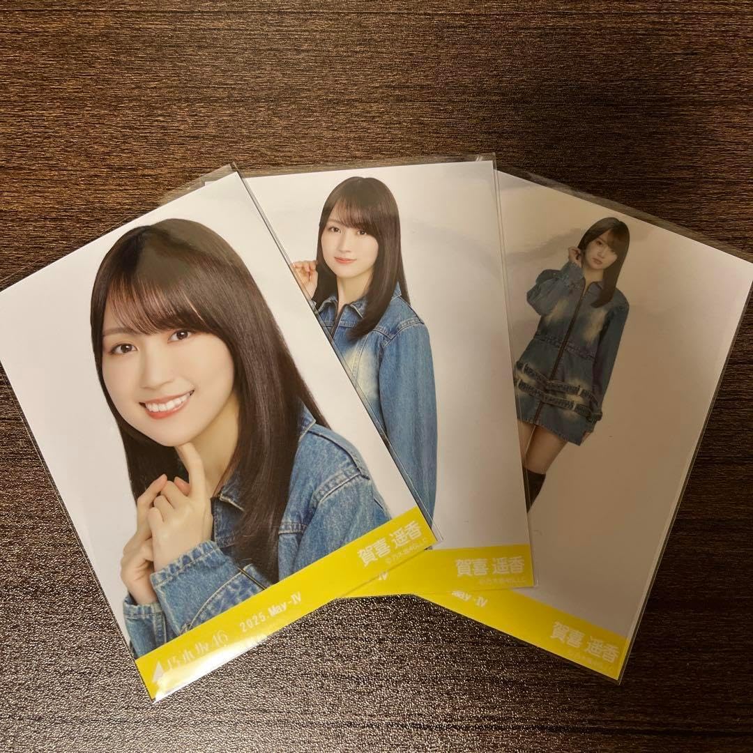 乃木フェス 賀喜遥香 タペストリー サイン無し 賀喜 遥香 デニム