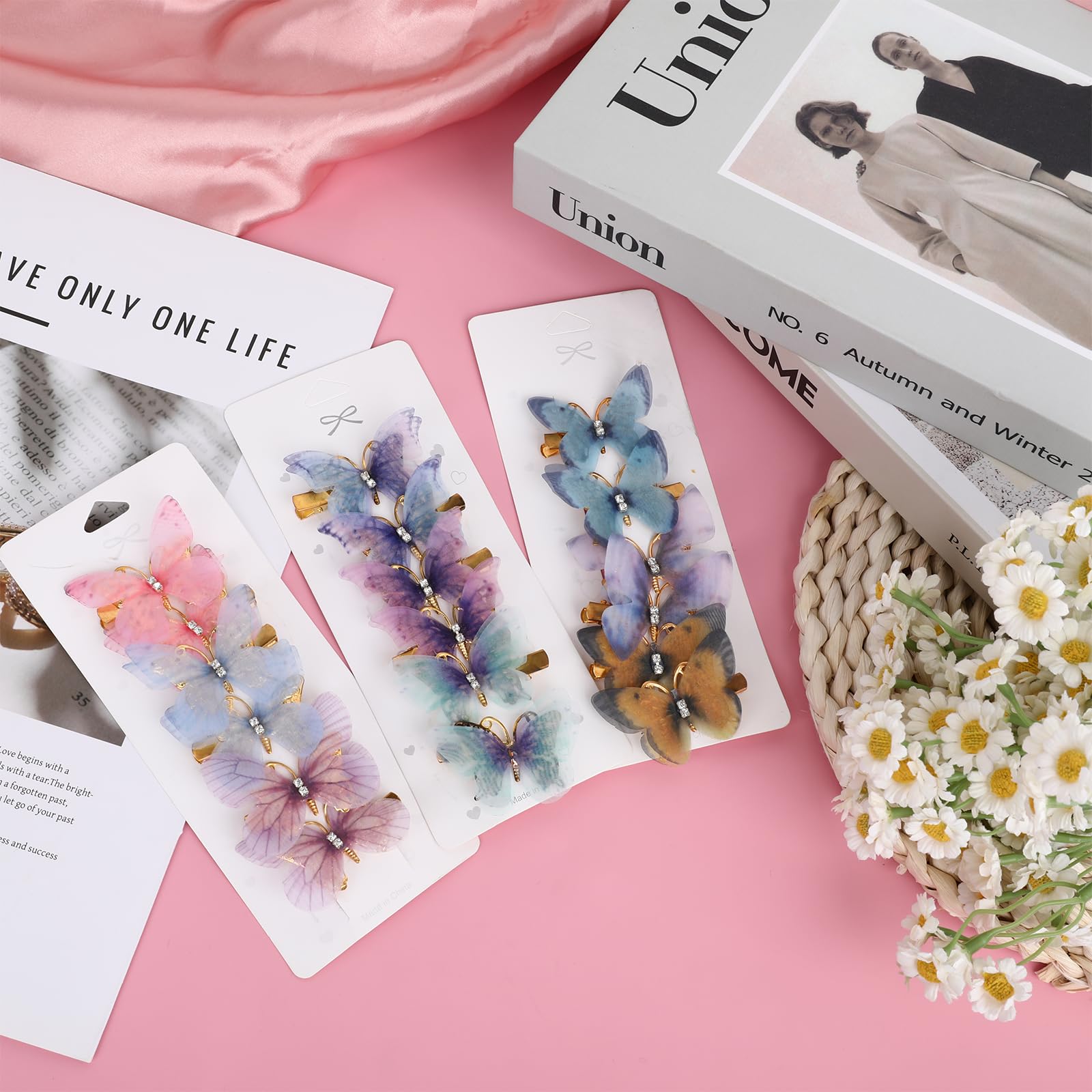 18 PCS Butterfly Hair Clips for Girls Girls Hair Accessories - Image 3