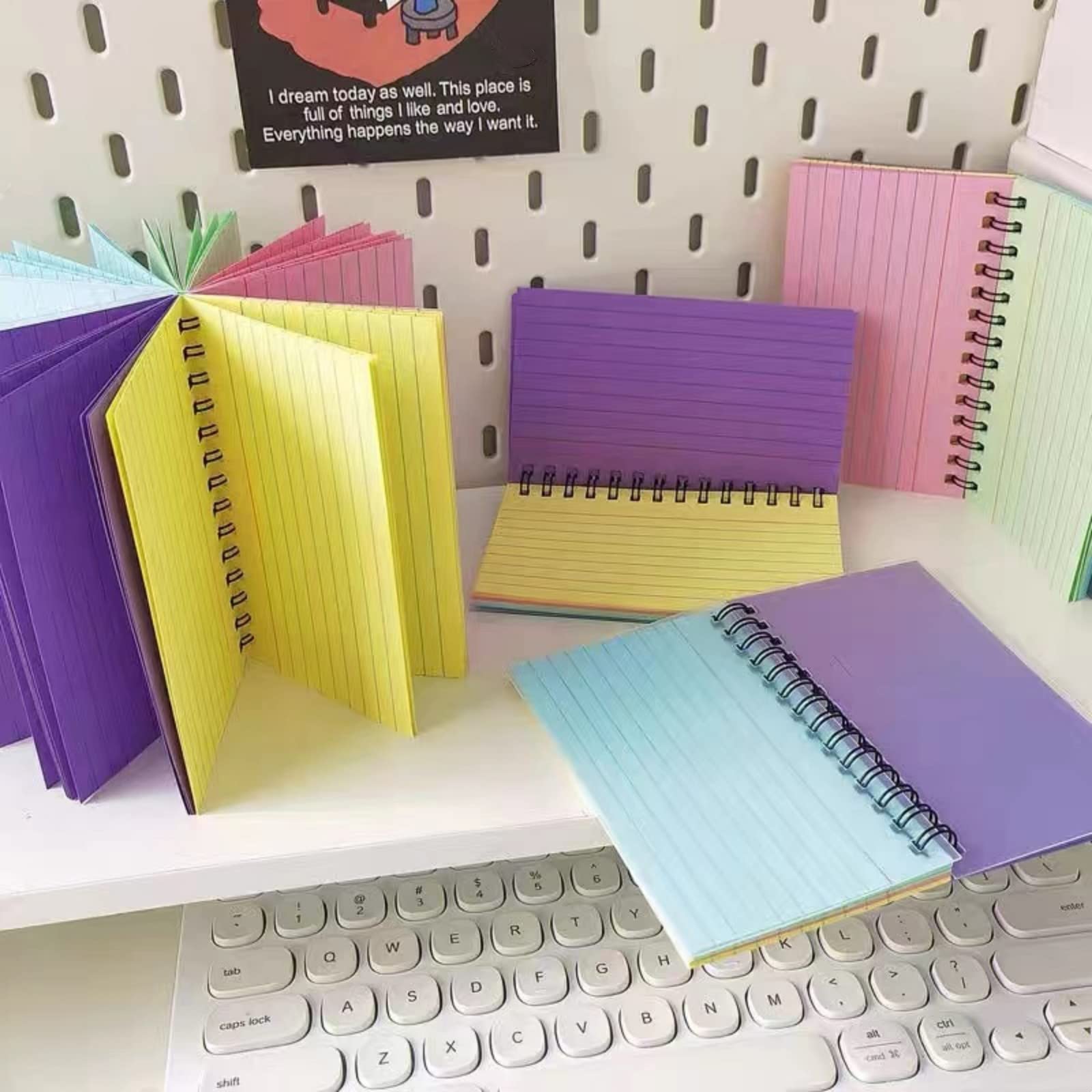 Flash Cards 400 Sheets Revision Cards 8Pcs Index Cards Multicolor ...