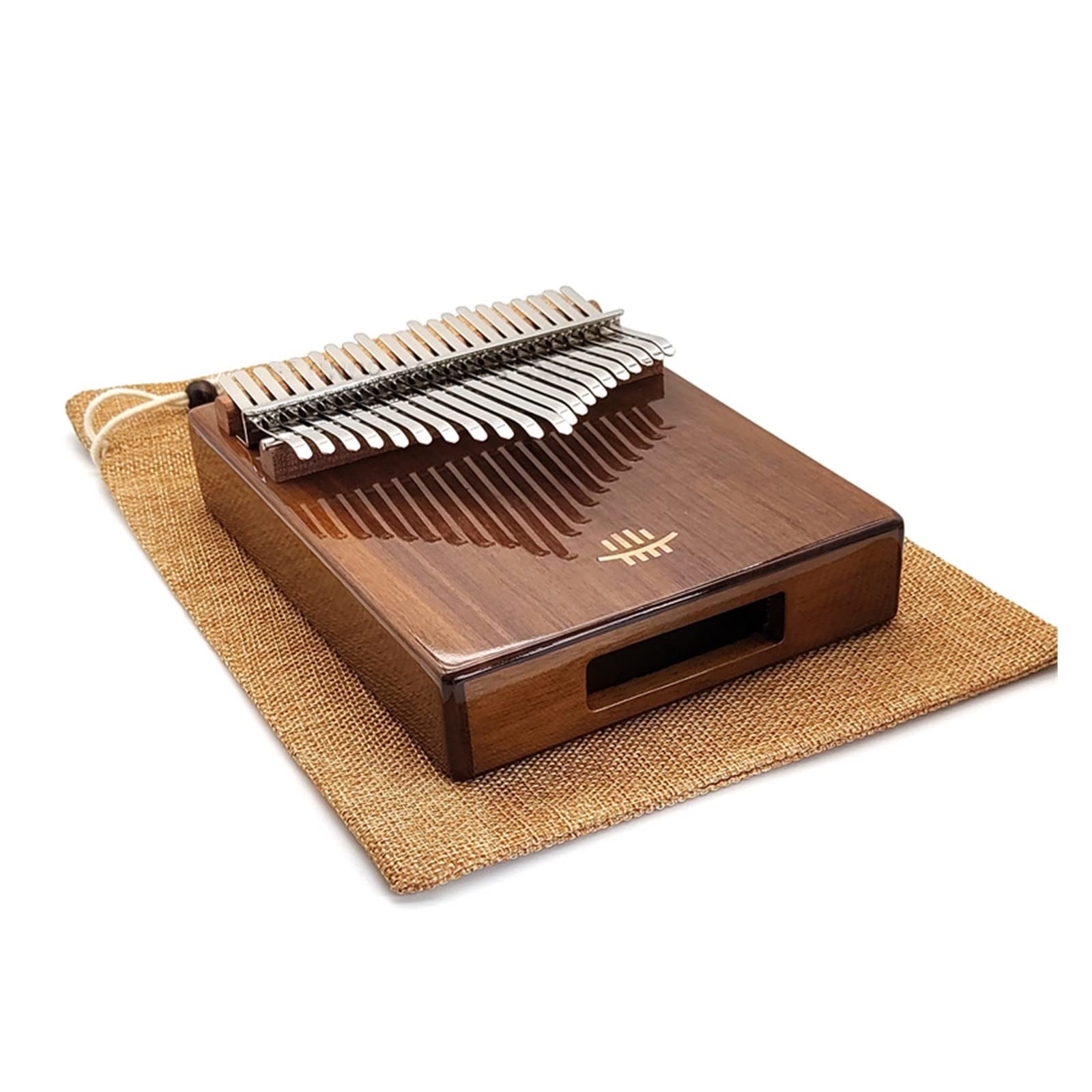 alumno Kalimba Teclado De Piano De Instrumento Musical De Nogal Kalimba De 21 Teclas