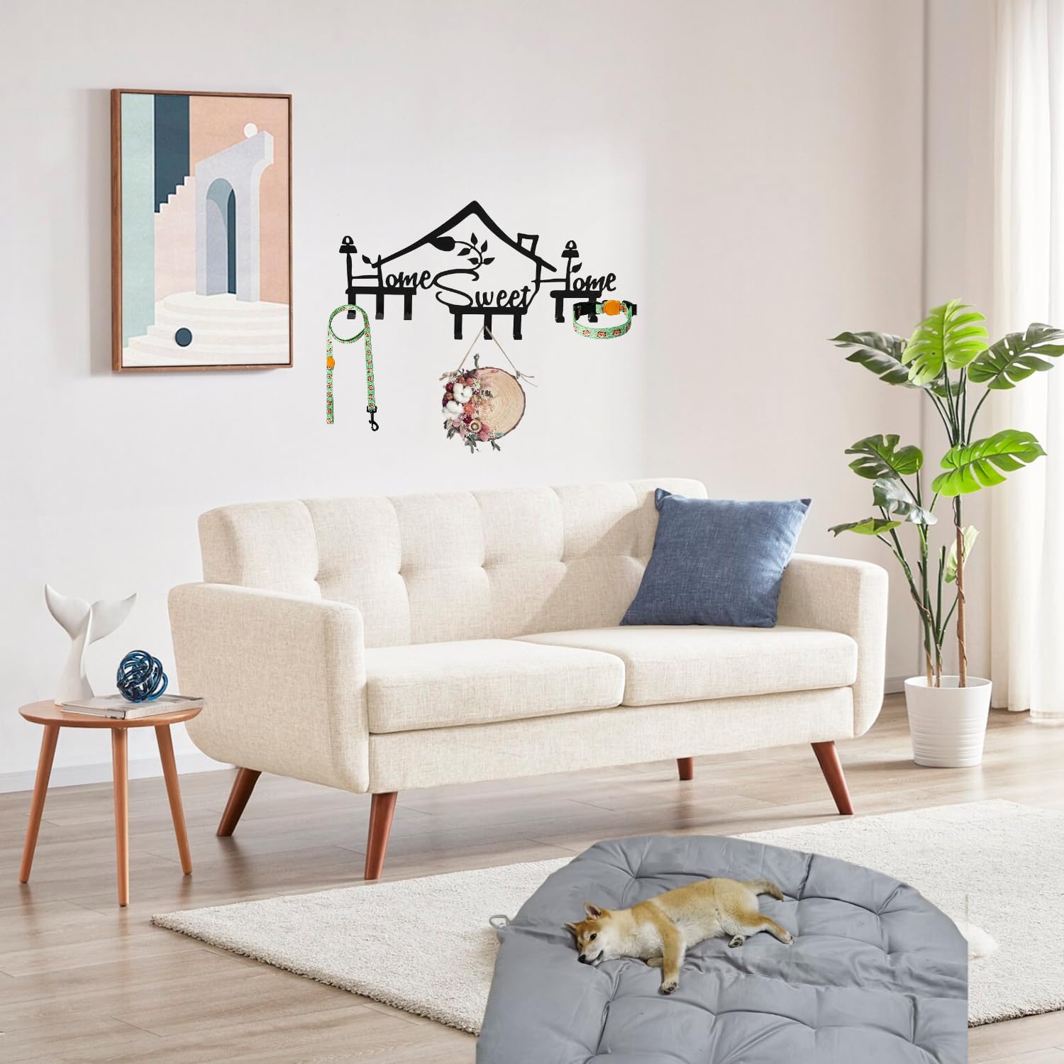 Home Sweet Home Porte-clés Mural CulinaryTerra '' - 5 Crochets Design En Bois Support Rangement Clés Home Sweet Home Porte-clés Mural CulinaryTerra '' - 5 Crochets Design En Bois Support Rangement Clés