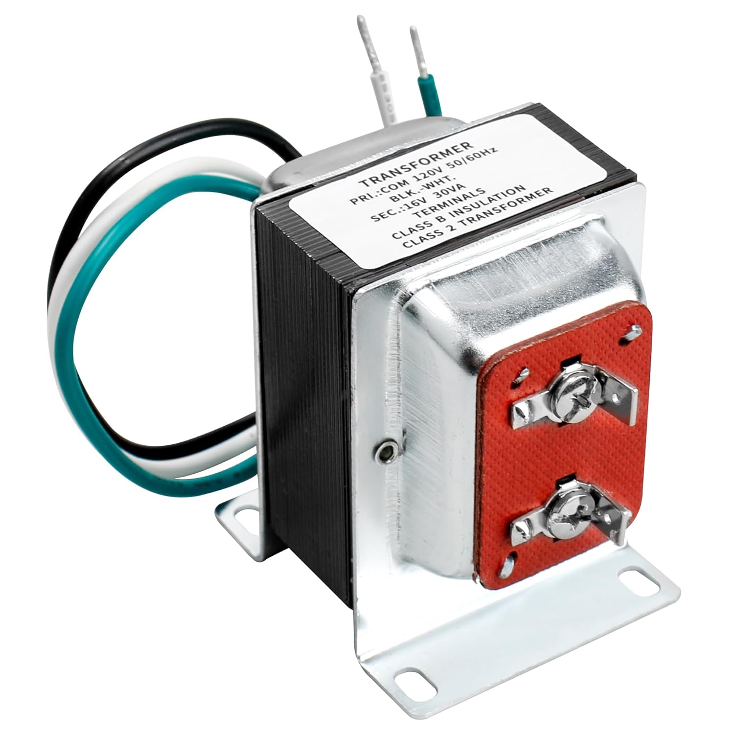 Doorbell Transformer 16V 30VA for Ring Video Doorbells, 16 Volt Hardwired Door Chime Transformer Ac Power Supply Compatible with Honeywell, Nest, Ecobee, Sensi and Doorbell Transformer