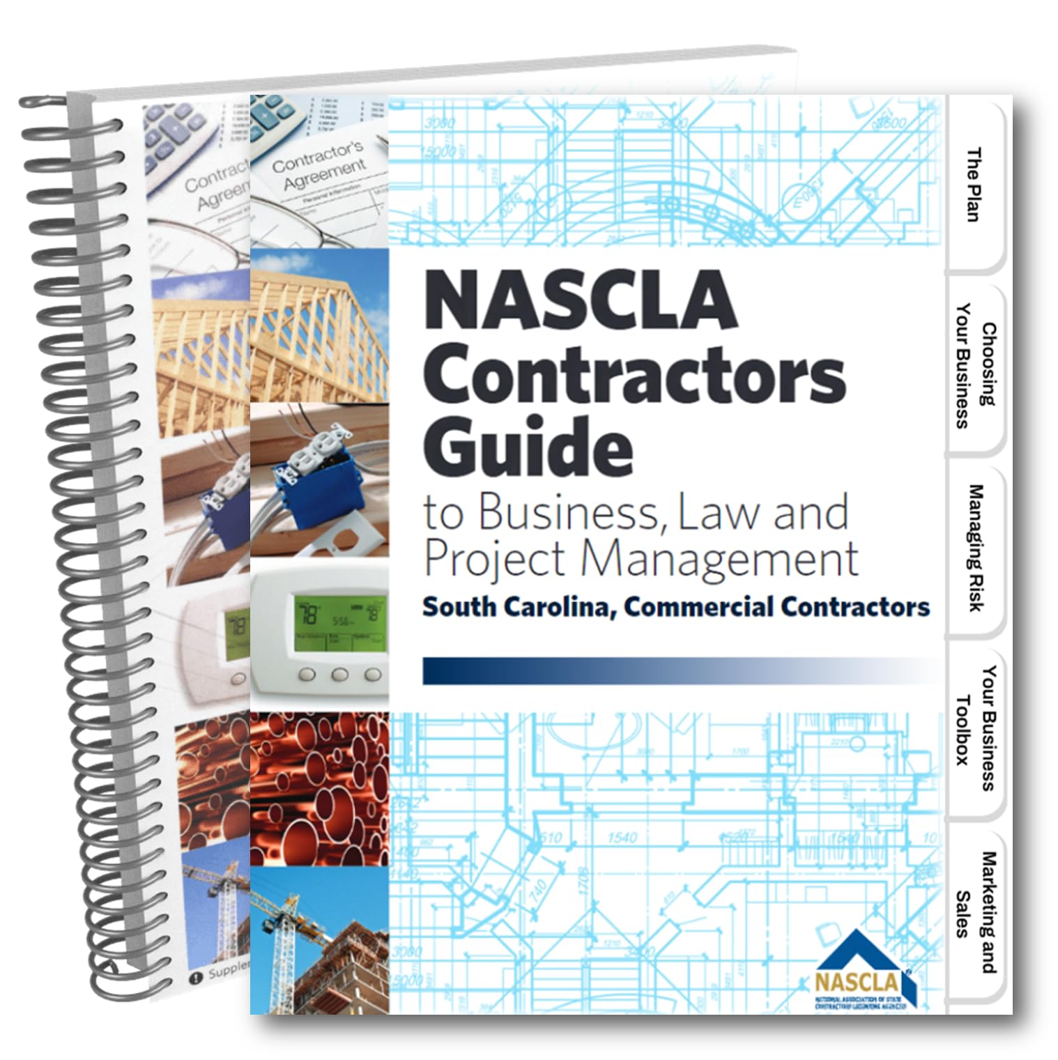 NASCLA South Carolina, Commercial Contractors, 9th Edition - Tabs Bundle Contractors Guide