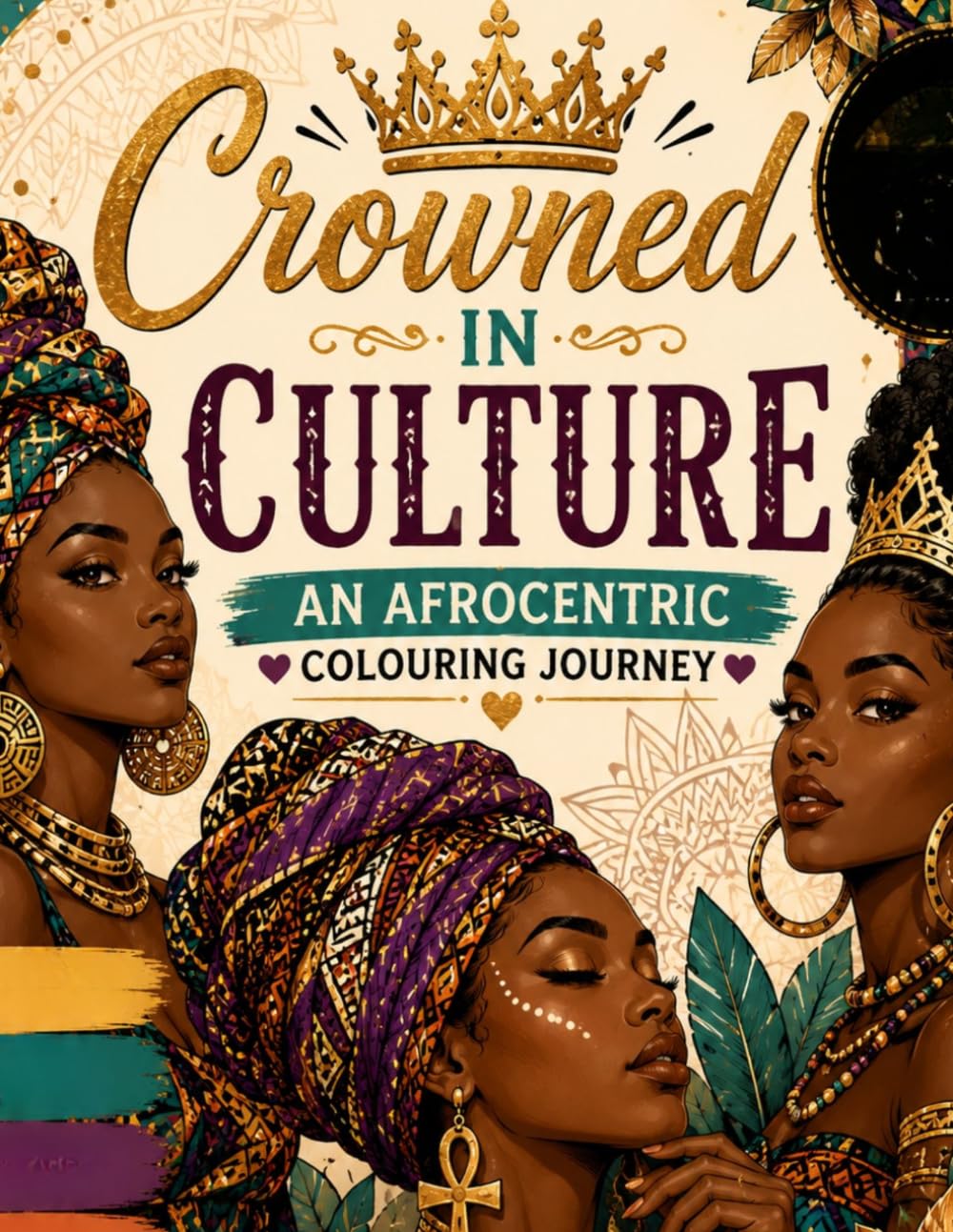 Crowned in Culture: An Afrocentric Colouring Journey