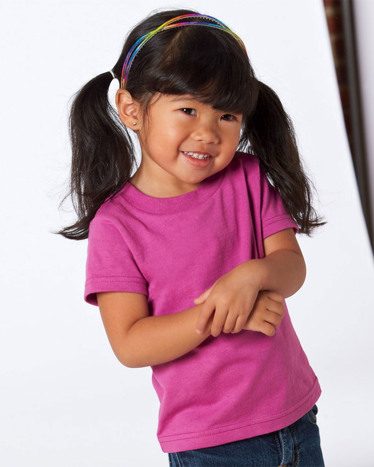 Rabbit Skins Baby 5.5 Oz. Short-Sleeve Jersey T-Shirt (3401)- Heather,18 Months