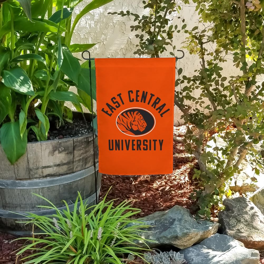 East Central University Tigers Logo Garden Yard Flag