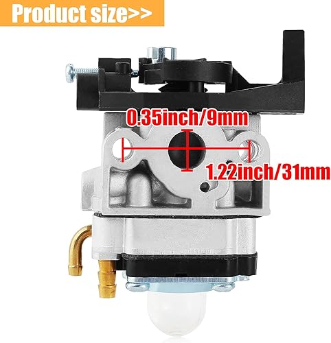 Miniatura 2 de 16100-Z0H-053 Carburador para GX25 GX35 FG110 GX25N GX25NT GX25T GX35NT HHT25S HHT35 HHT35S FG110K1 UMC435 WYB-16C Cortasetos Cortacésped motosierra
