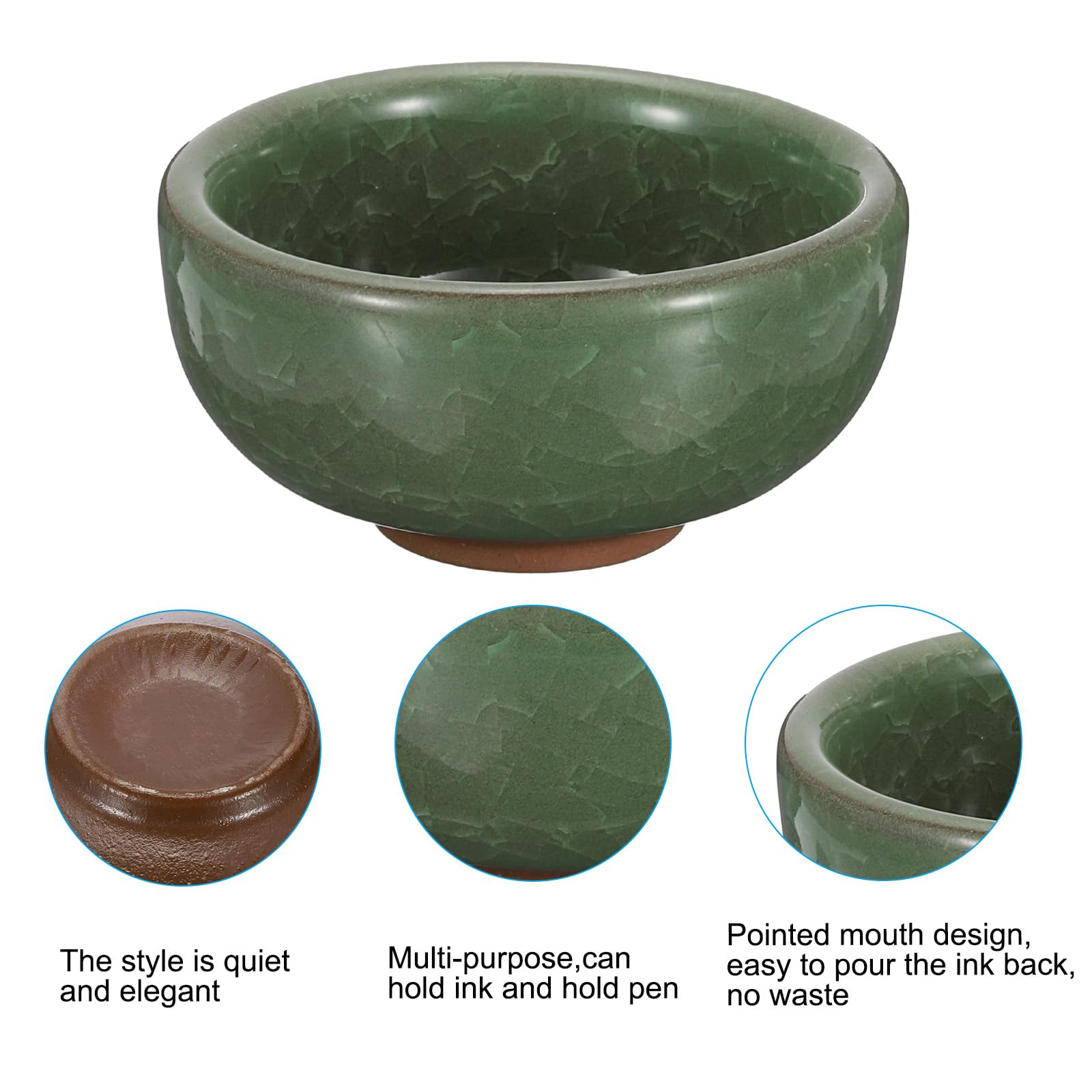 PATIKIL Chinese Calligraphy Ink Dish - Image 3