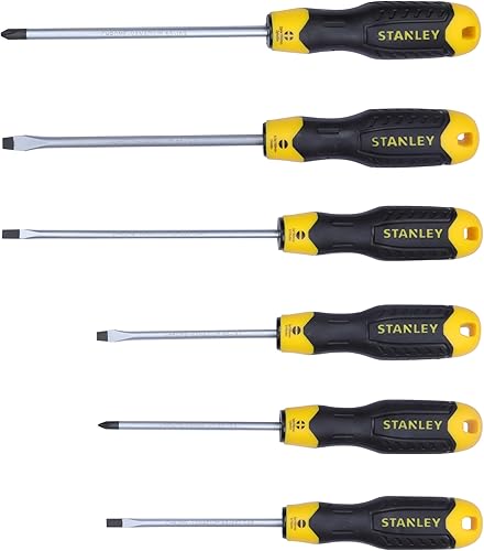 Stanley Juego de destornilladores Cushion Grip2 de 6 piezas