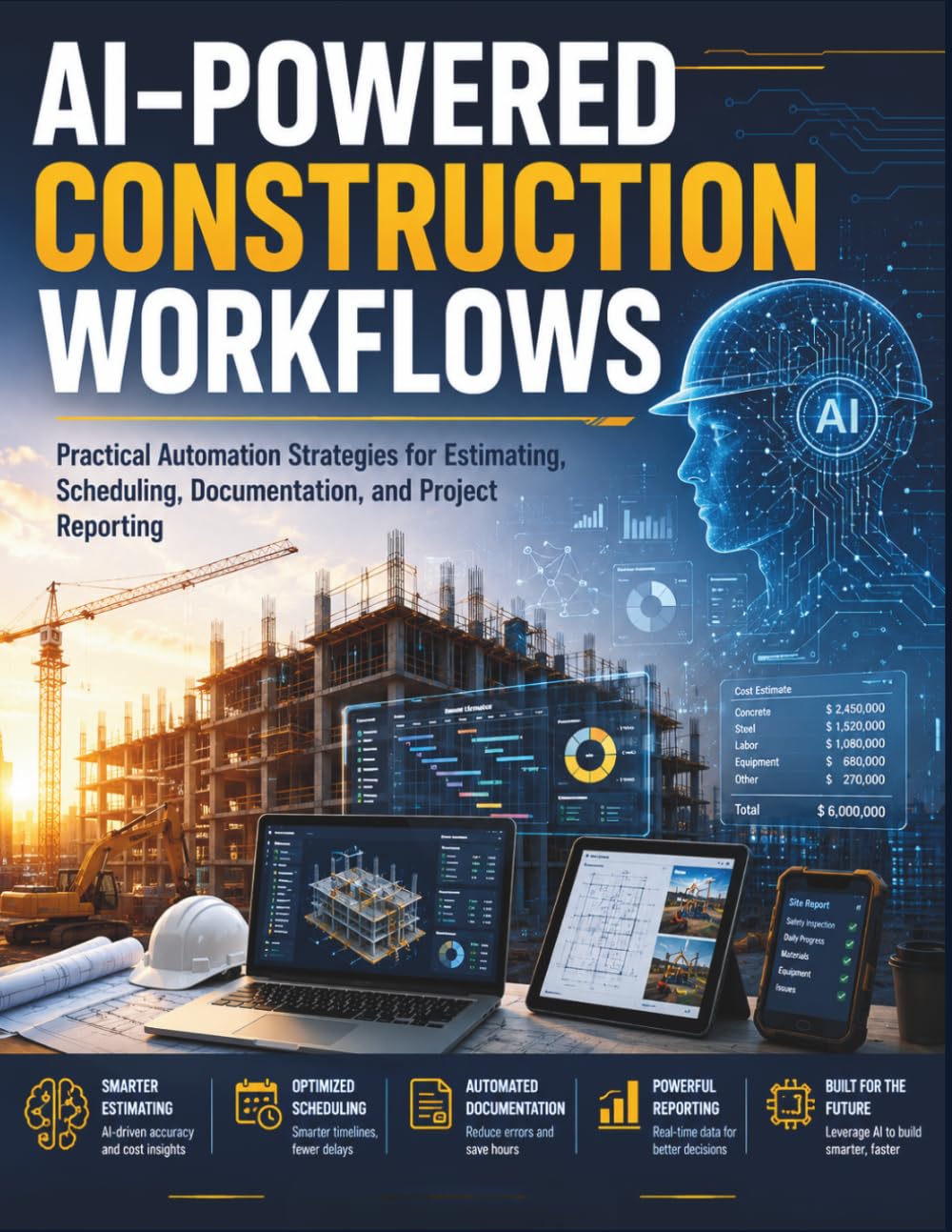 AI-POWERED CONSTRUCTION WORKFLOWS: Practical Automation Strategies for Estimating, Scheduling, Documentation, and Project Reporting