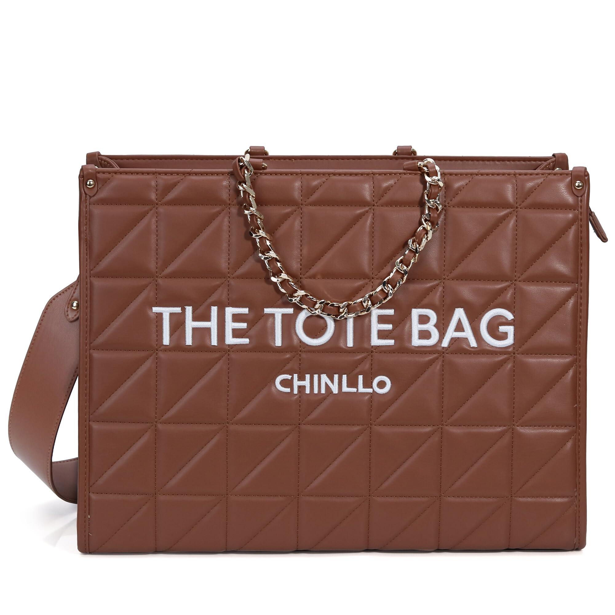 Chinllo Laptop Tote Bag for Women Top Handle Satchel Purse and Handbags Work Compartment with Shoulder Strap