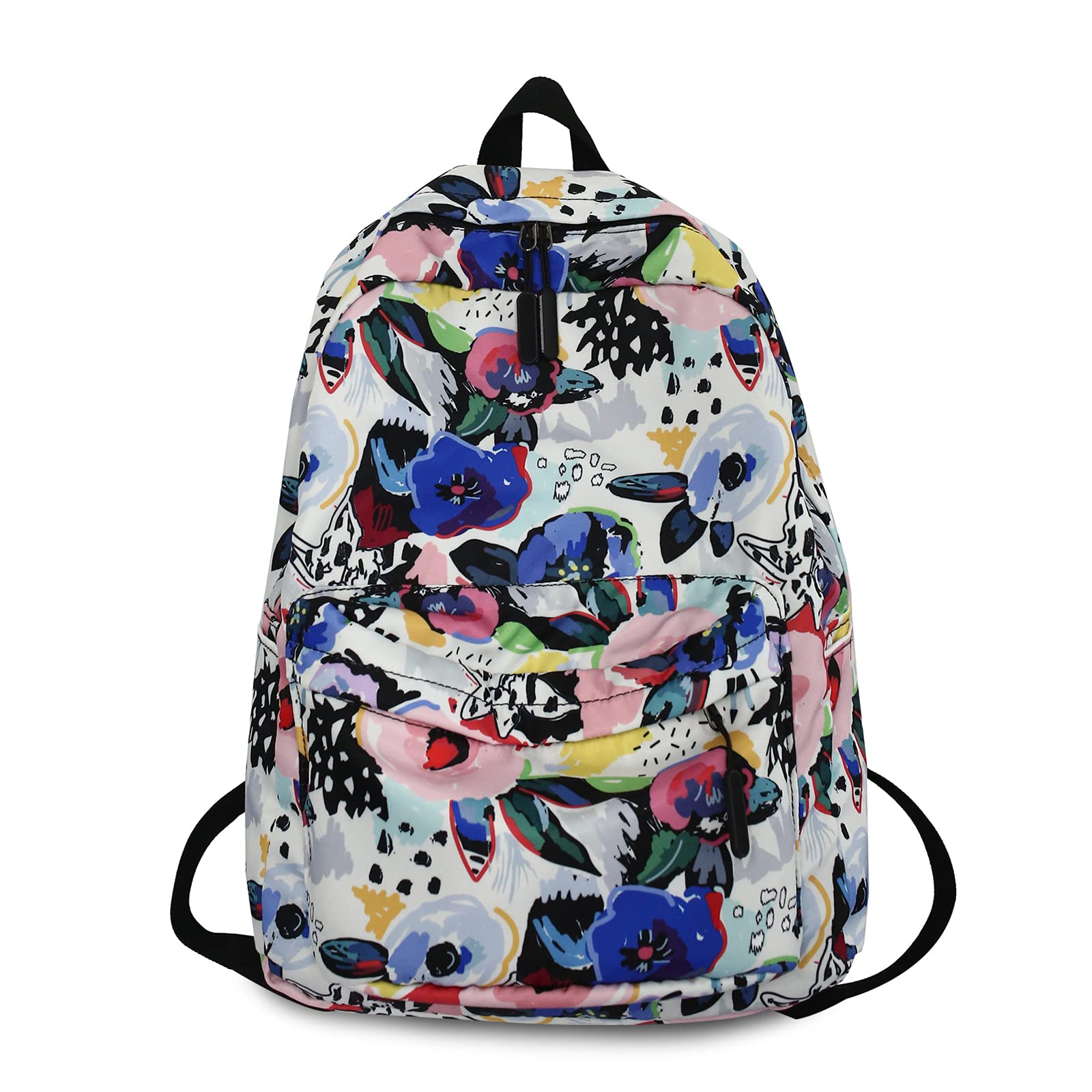 FANDARE Zaini Casual Zaino Scuola Ragazza Ragazzi Zainetto Cartelle Zaino Scuola Borse a Zaino Laptop Zainetti per Donna Uomo All'aperto Viaggio Università Shopping Daypacks Impermeabile Poliestere