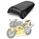 PSLER Rear Passenger Pillion Seat Cushion Motorcycle Seat Cushion Passenger Pillion Rear for CBR 954RR 2002 2003 (Black)