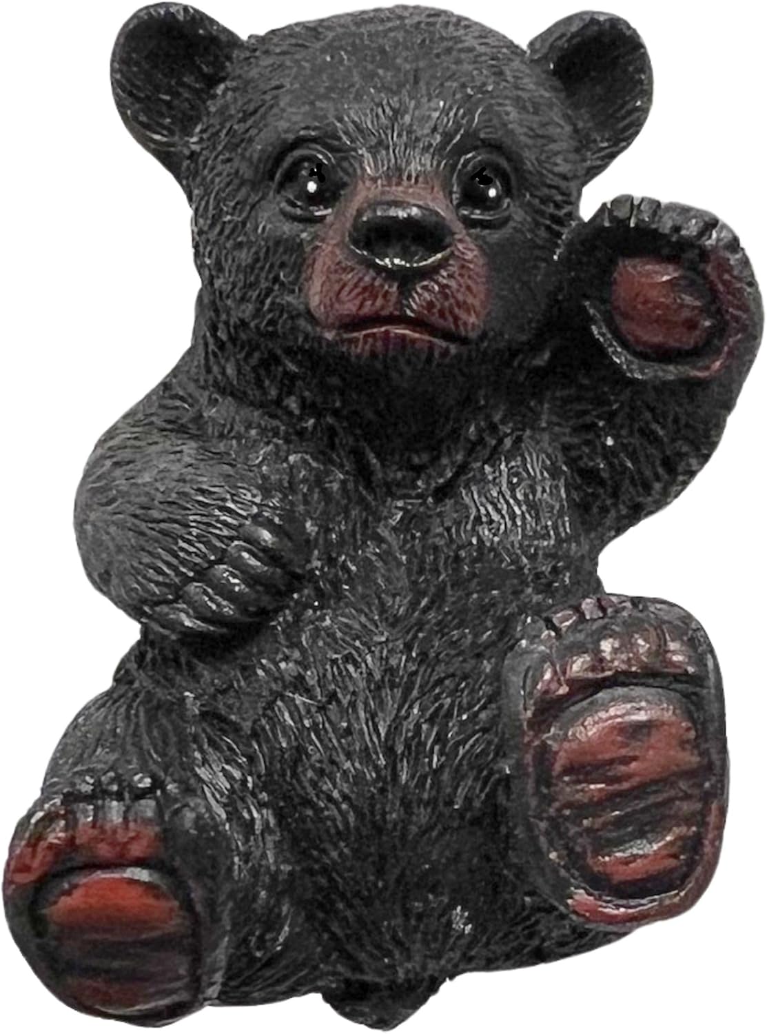 BestGiftEver Black Bear Drawer Pull and Cabinet Knob - Rustic Decor Dresser Hardware, Ideal for Mountain, Cabin, Lodge or Woodland Home Decorations with Wildlife Charm (Adorable Curious Bear Design)