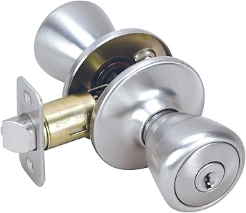 Hardware House 422501 Pelham Entry Knob Satin Nickel